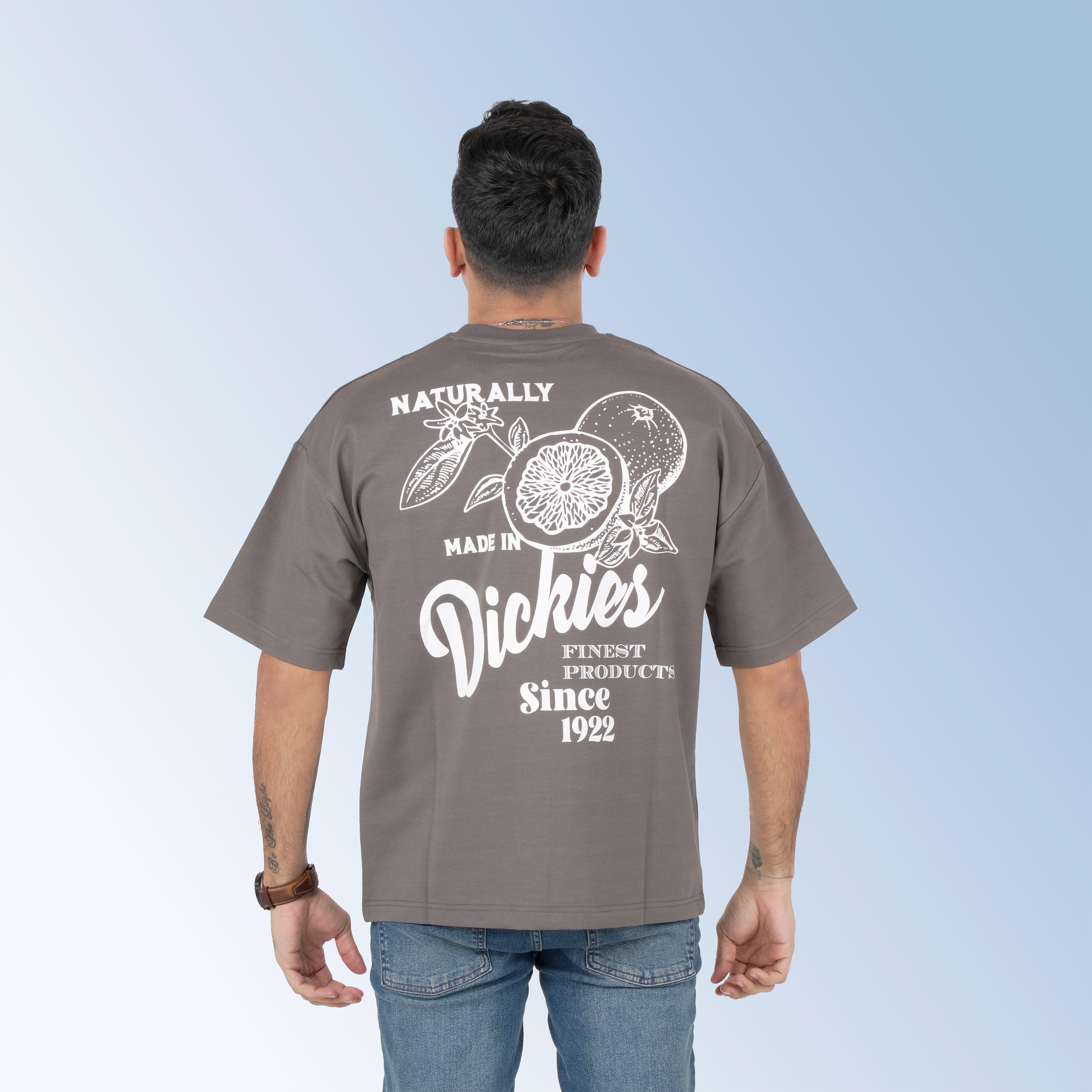 Mens Printed T-Shirt - Cotton.
