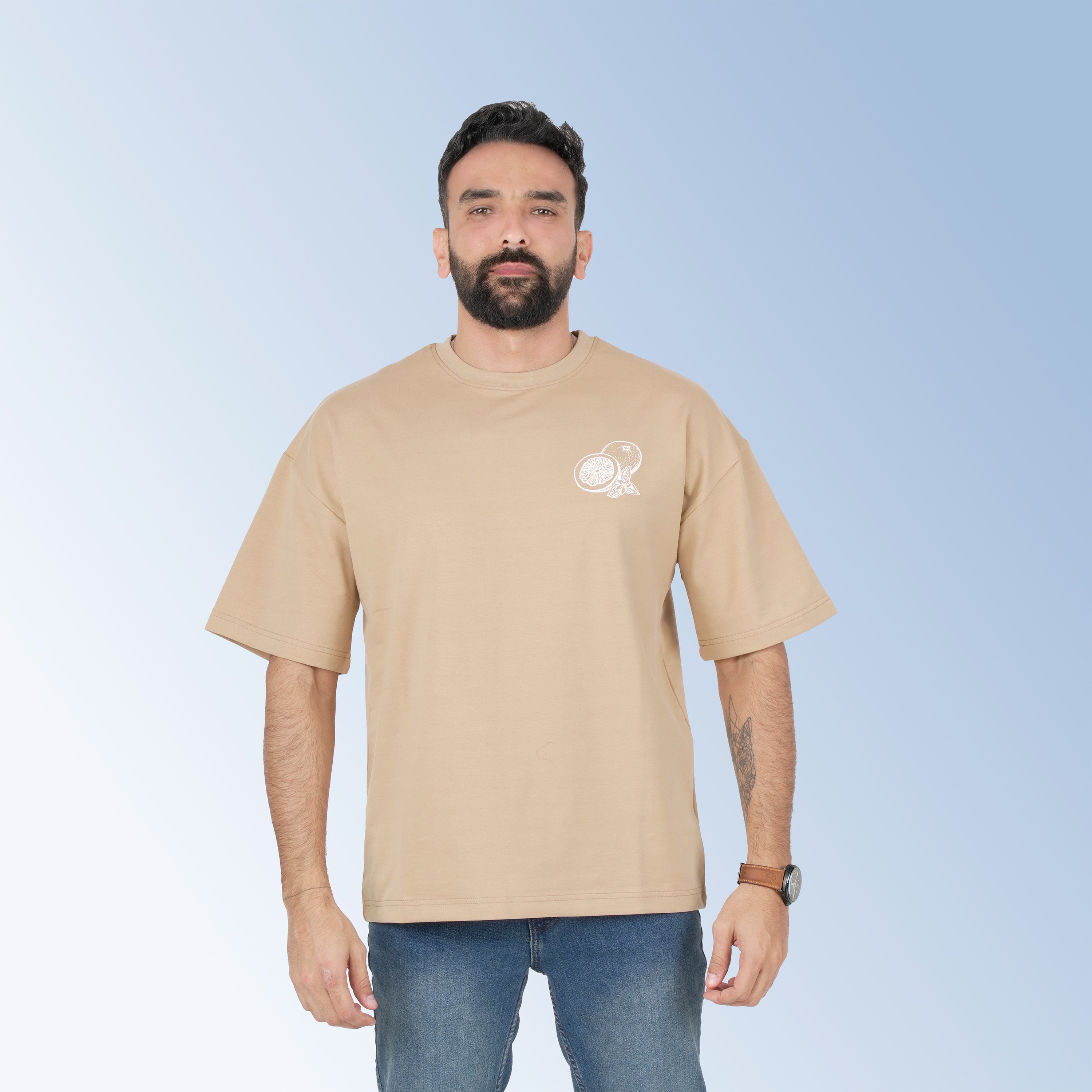 Mens Printed T-Shirt - Cotton