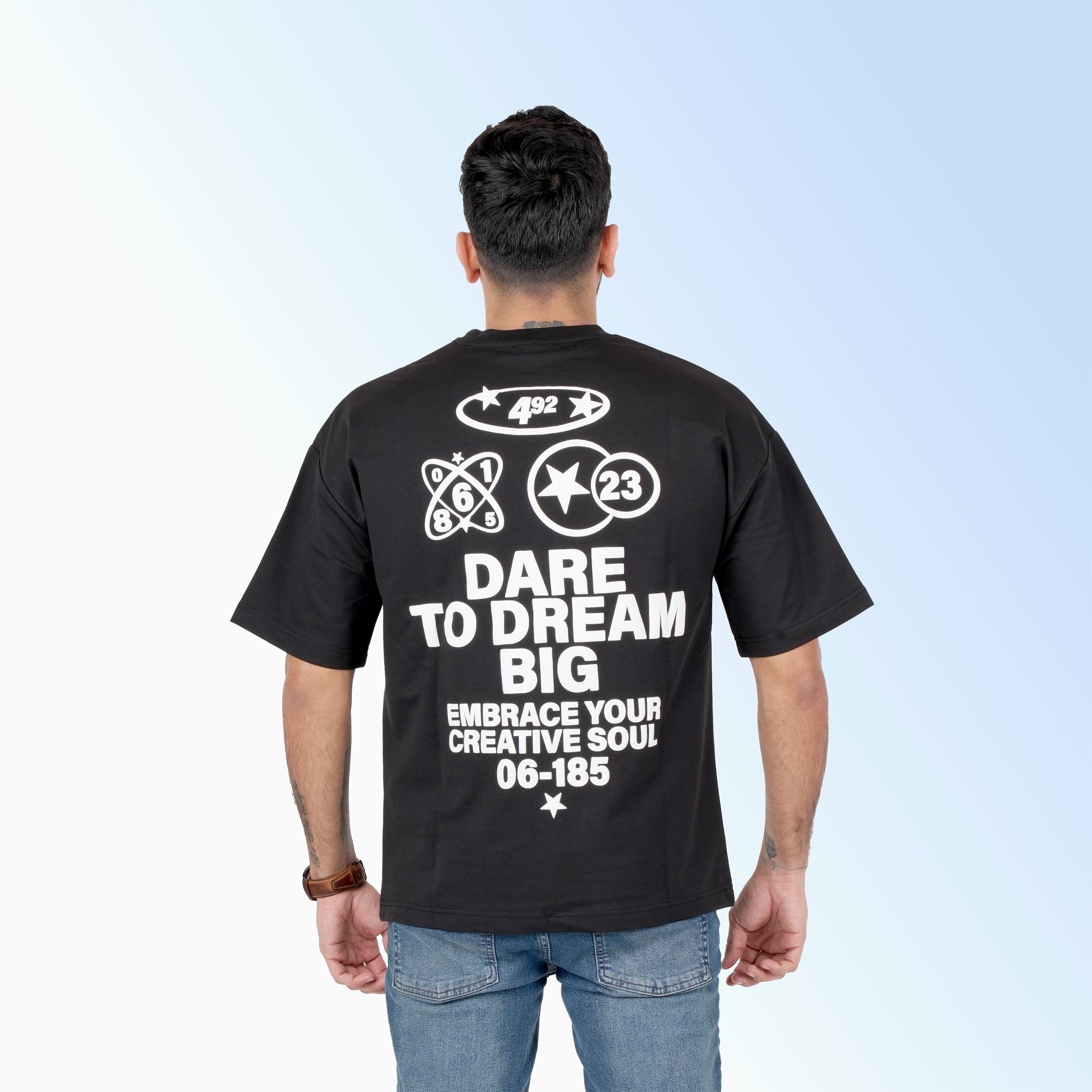 Men's Printed T-Shirt - Dare To Dream Big