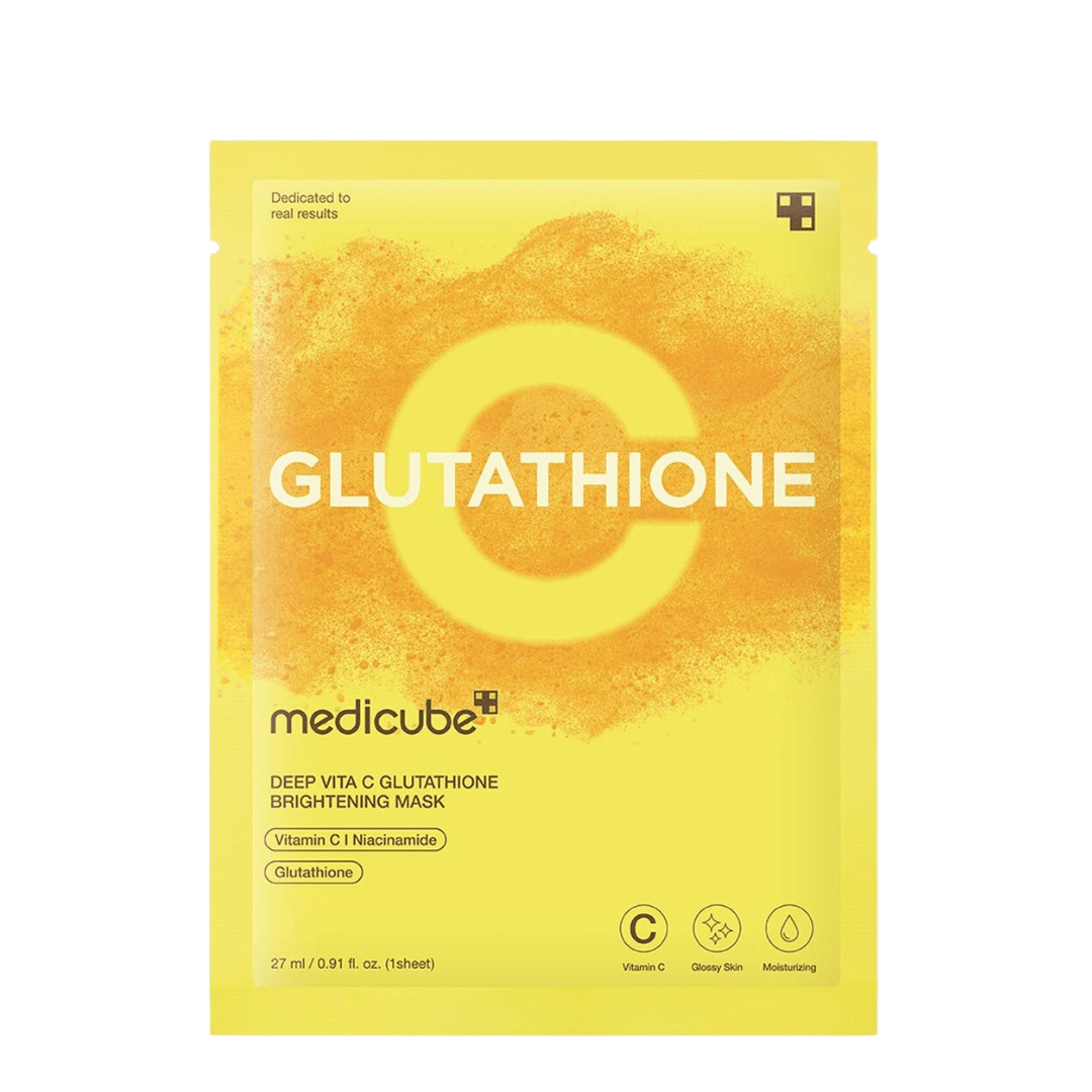 Deep Vita C Glutathione Brightening Mask - 1 Sheet Mask - FineLook