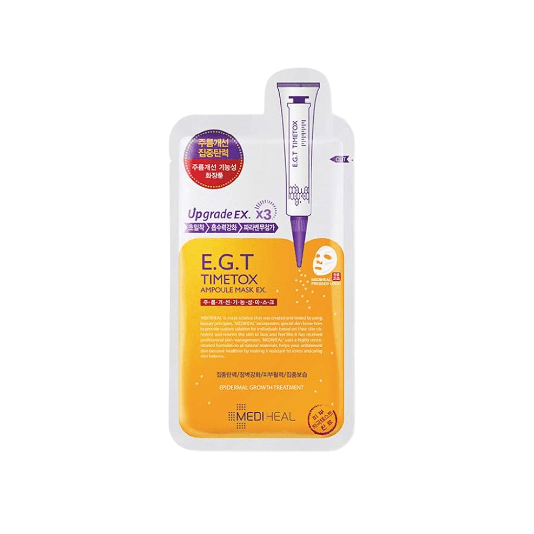 E.G.T Timetox Ampoule Mask EX - 1 Sheet Mask - FineLook