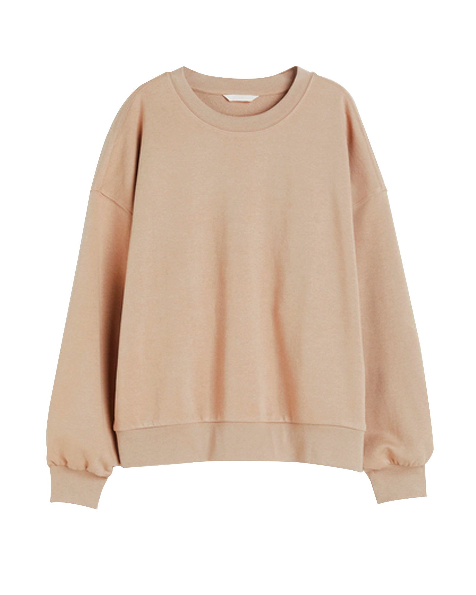 Women's Solid Cropped Sweatshirt