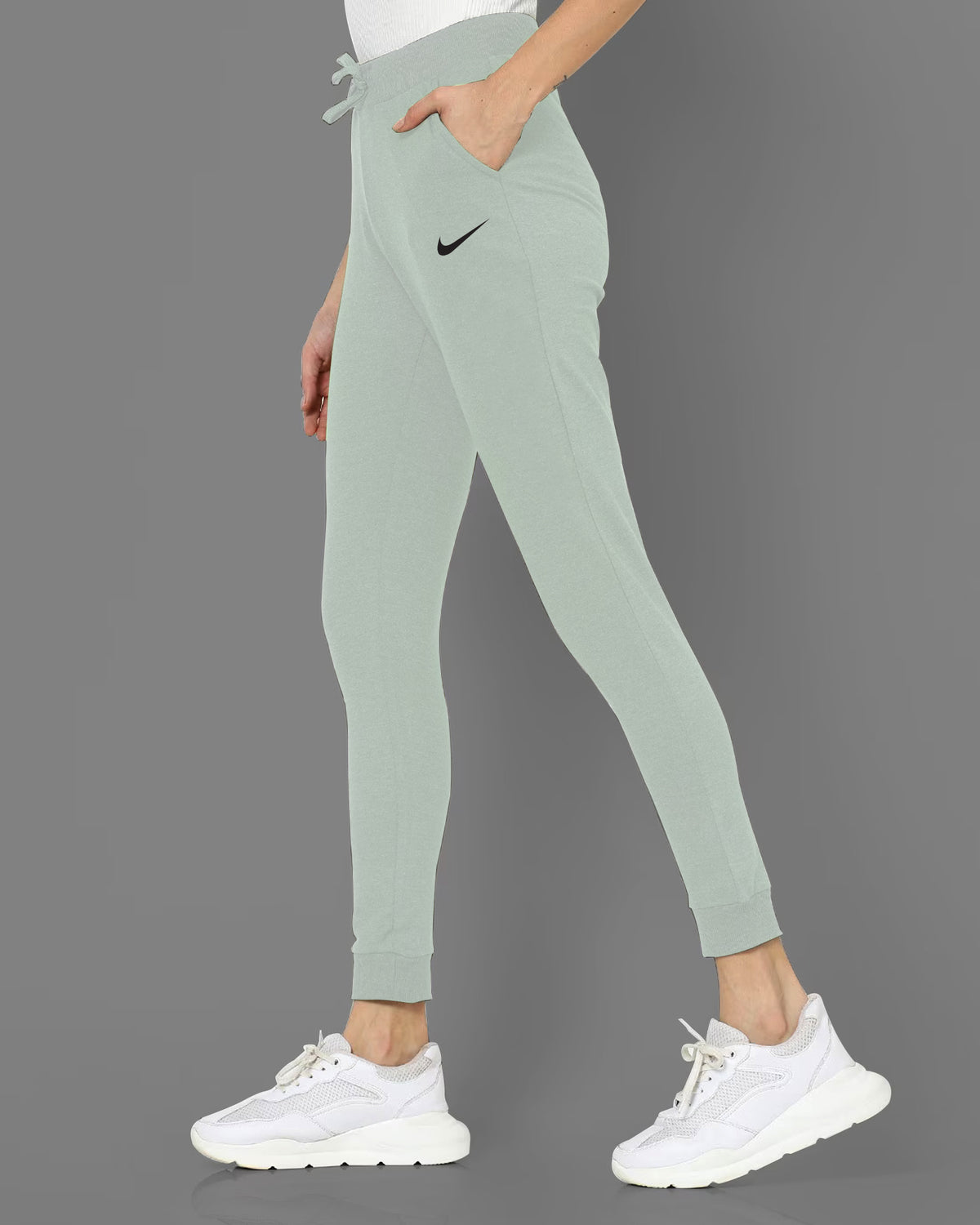 Women's Branded Solid Jogger