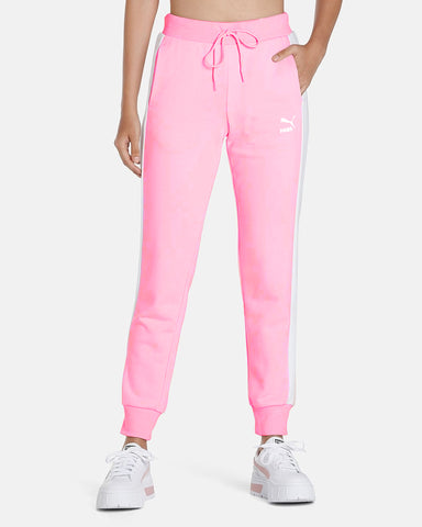 Women's Branded Side Strip Solid Jogger