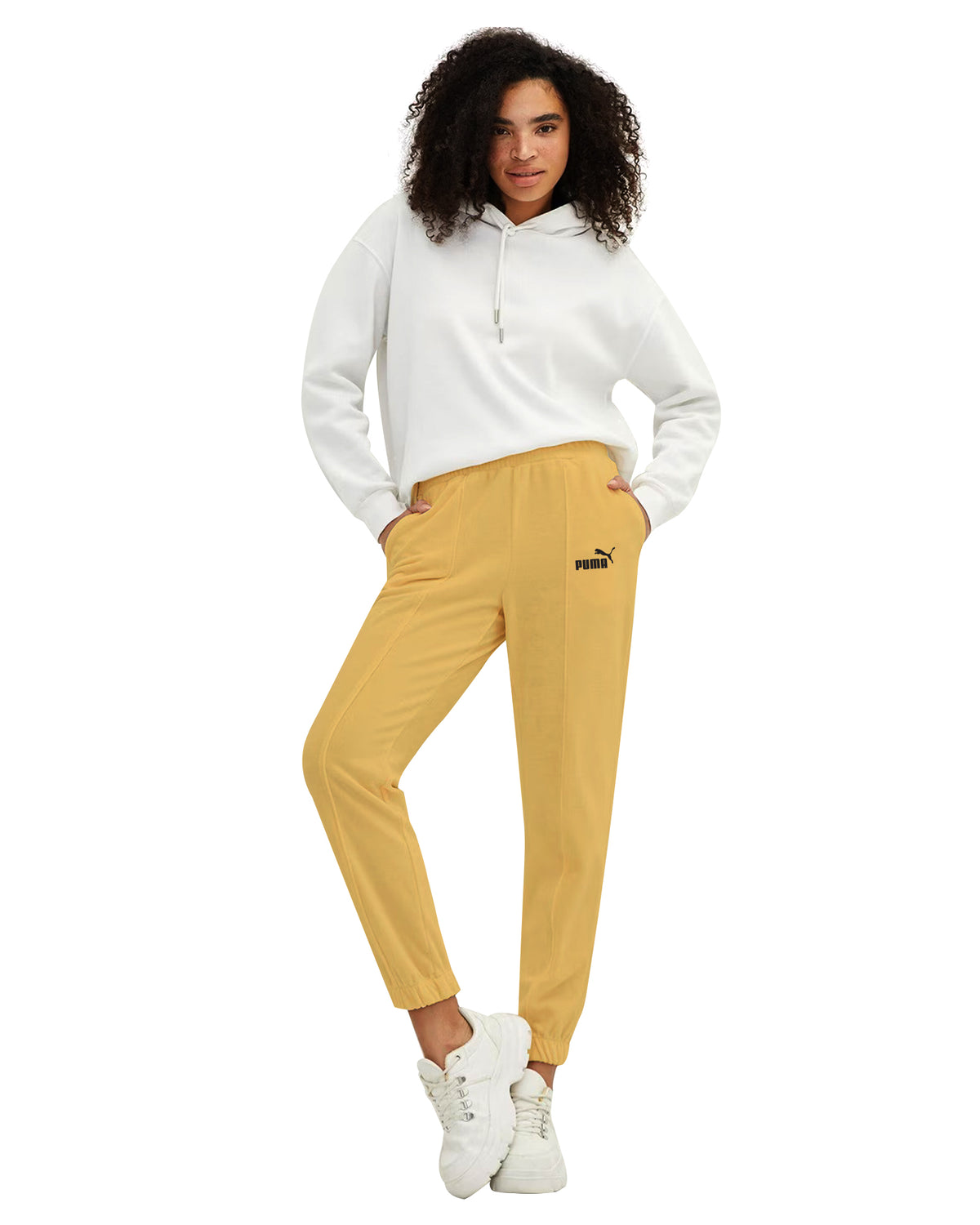 Women's Branded Solid Jogger