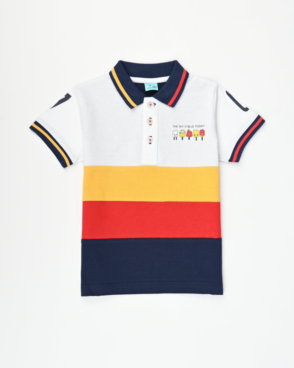 Boys Polo T-shirt with Short Sleeves