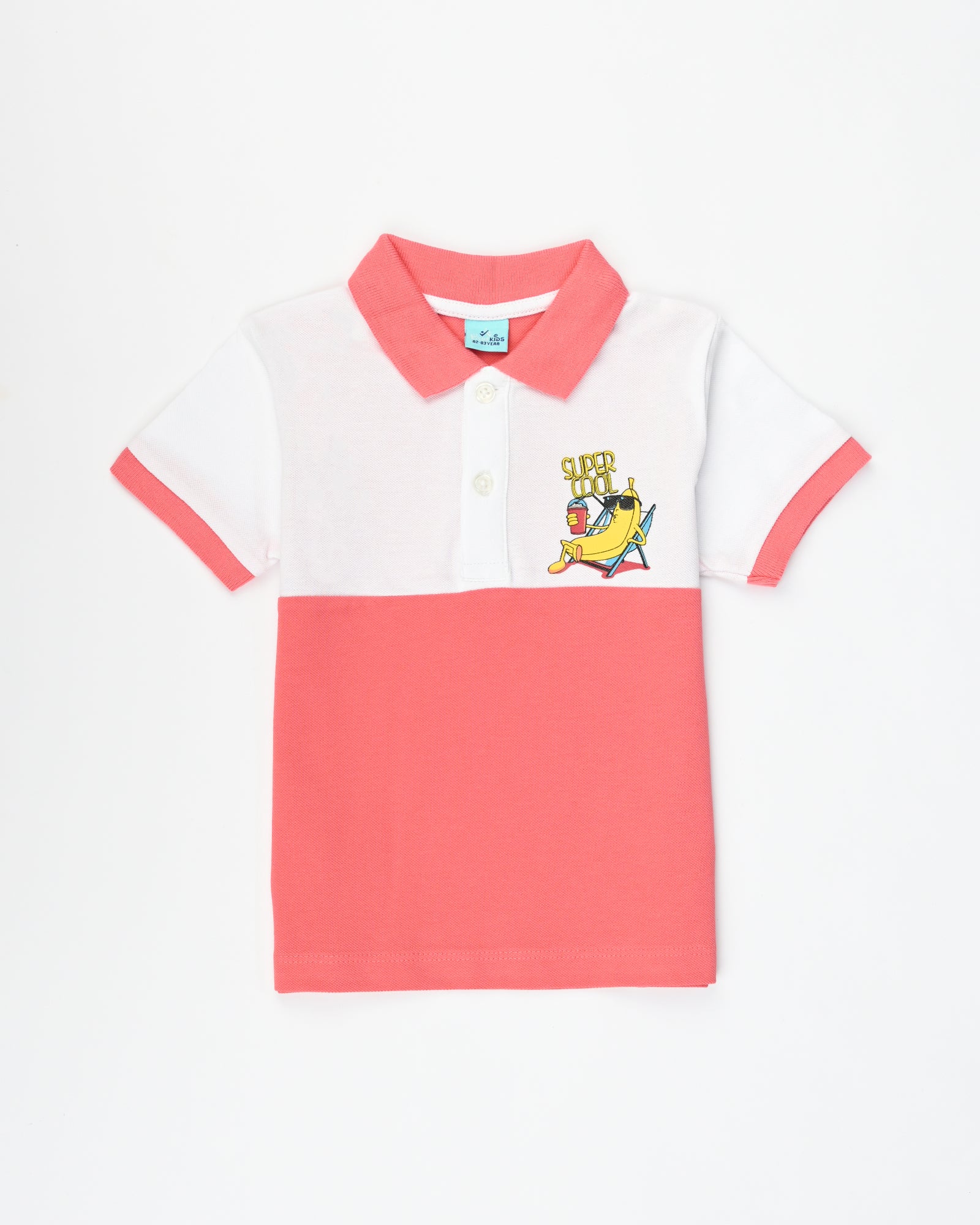 Boys Polo T-shirt with Short Sleeves