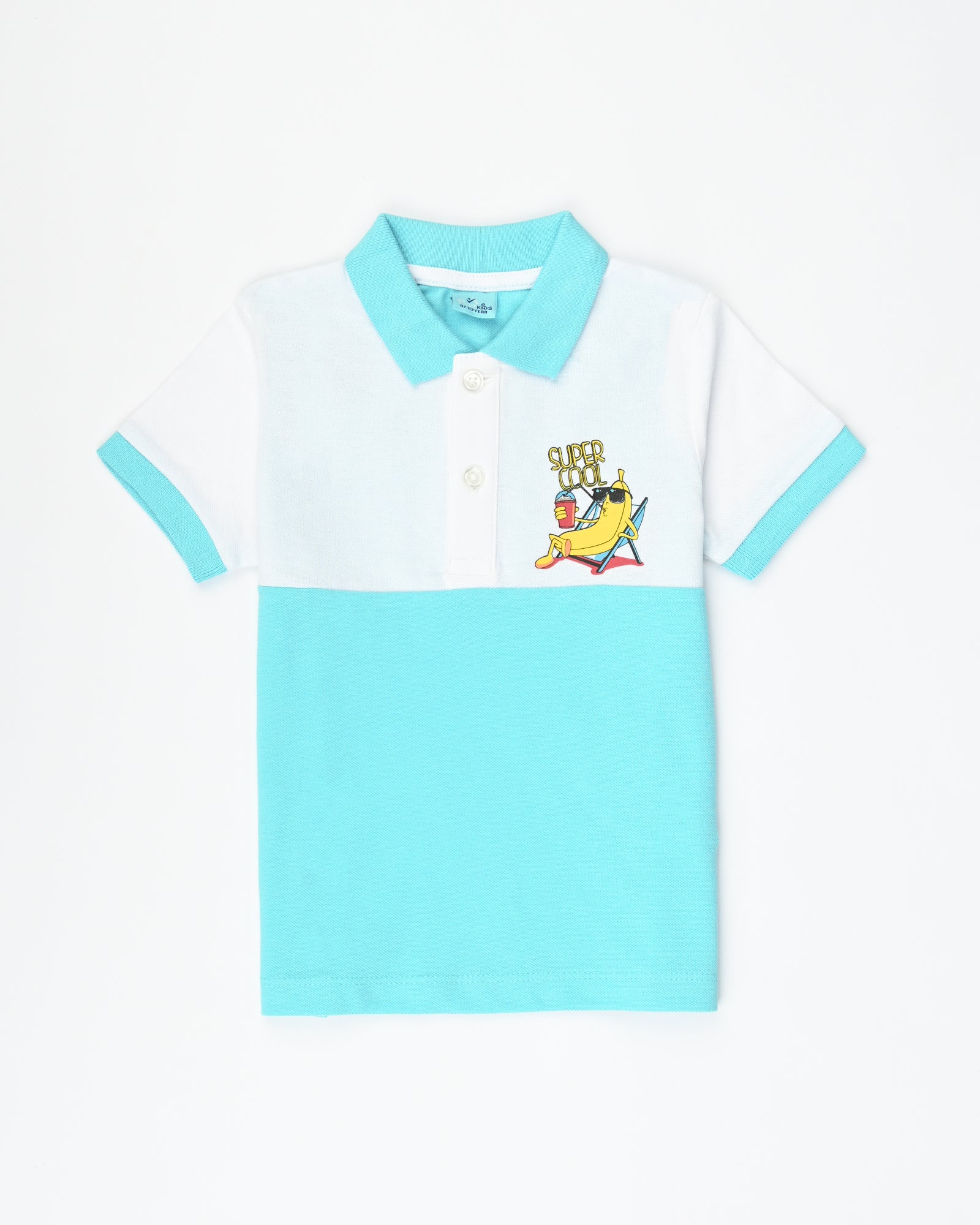 Boys Polo T-shirt with Short Sleeves