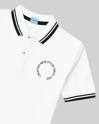 Boys Polo T-shirt with Short Sleeves