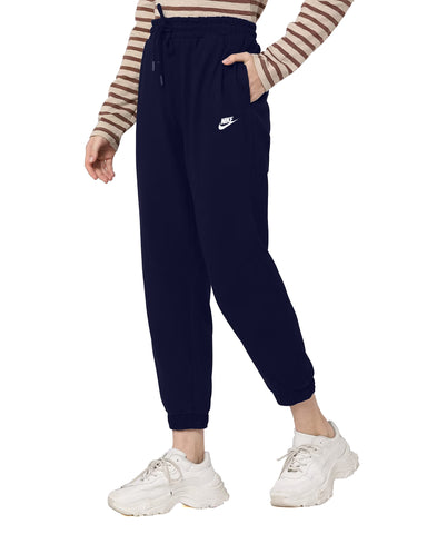 Women's Branded Solid Jogger