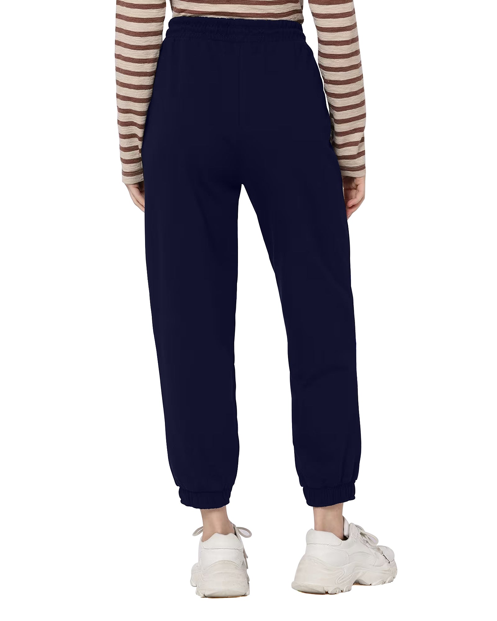 Women's Branded Solid Jogger