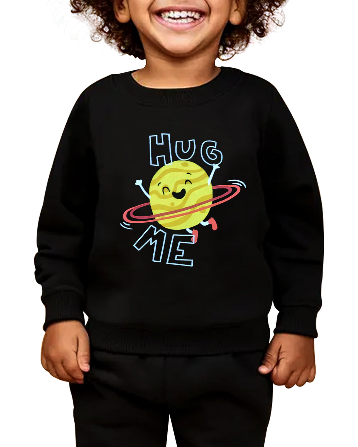 Boys Printed Crew Neck Sweatshirt