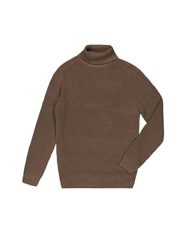 Men's Solid Knit Longline Sweater