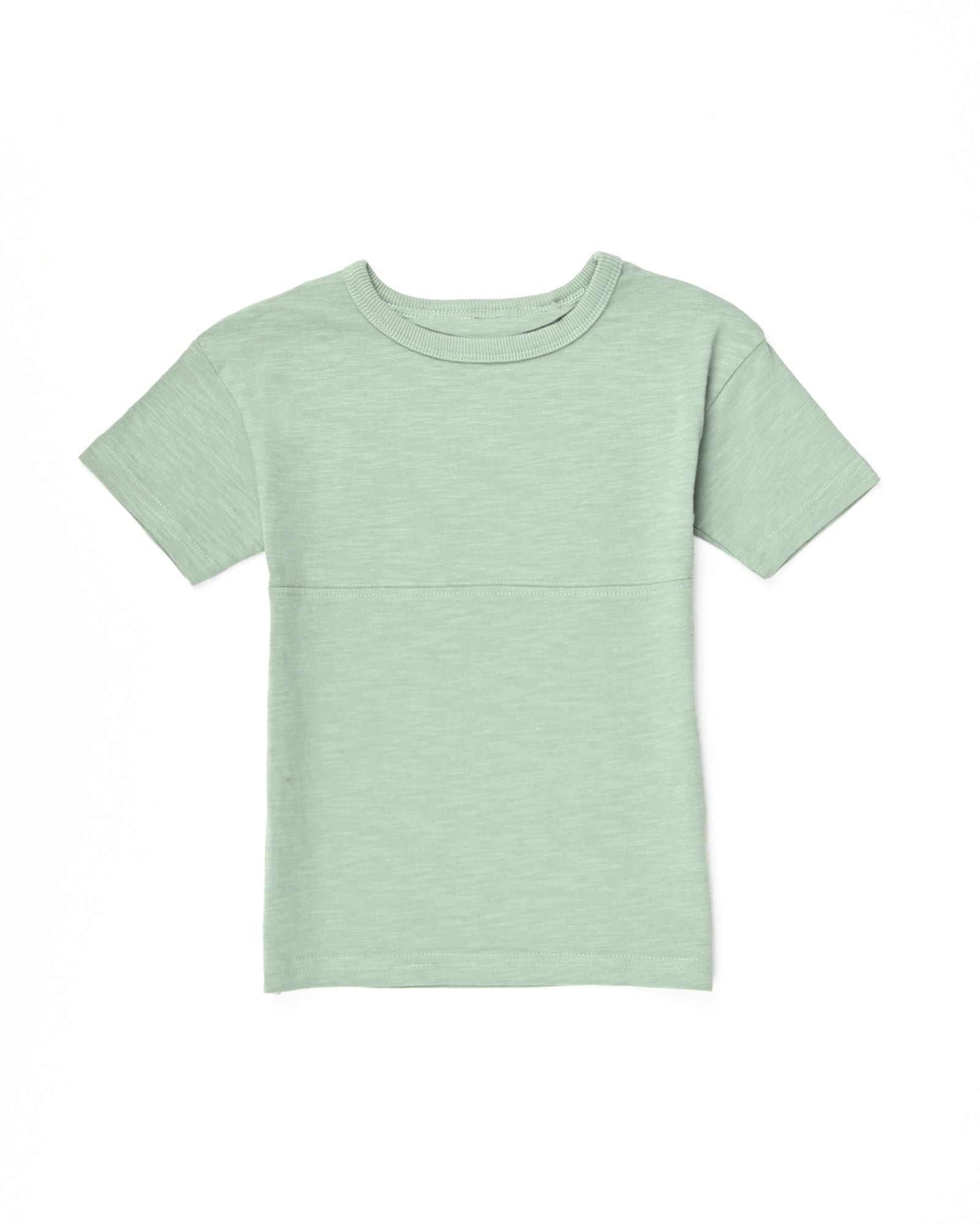 Boys solid half slevee t-shirt