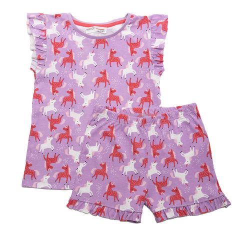 Toddler baby girl party Shorts and Shirt set