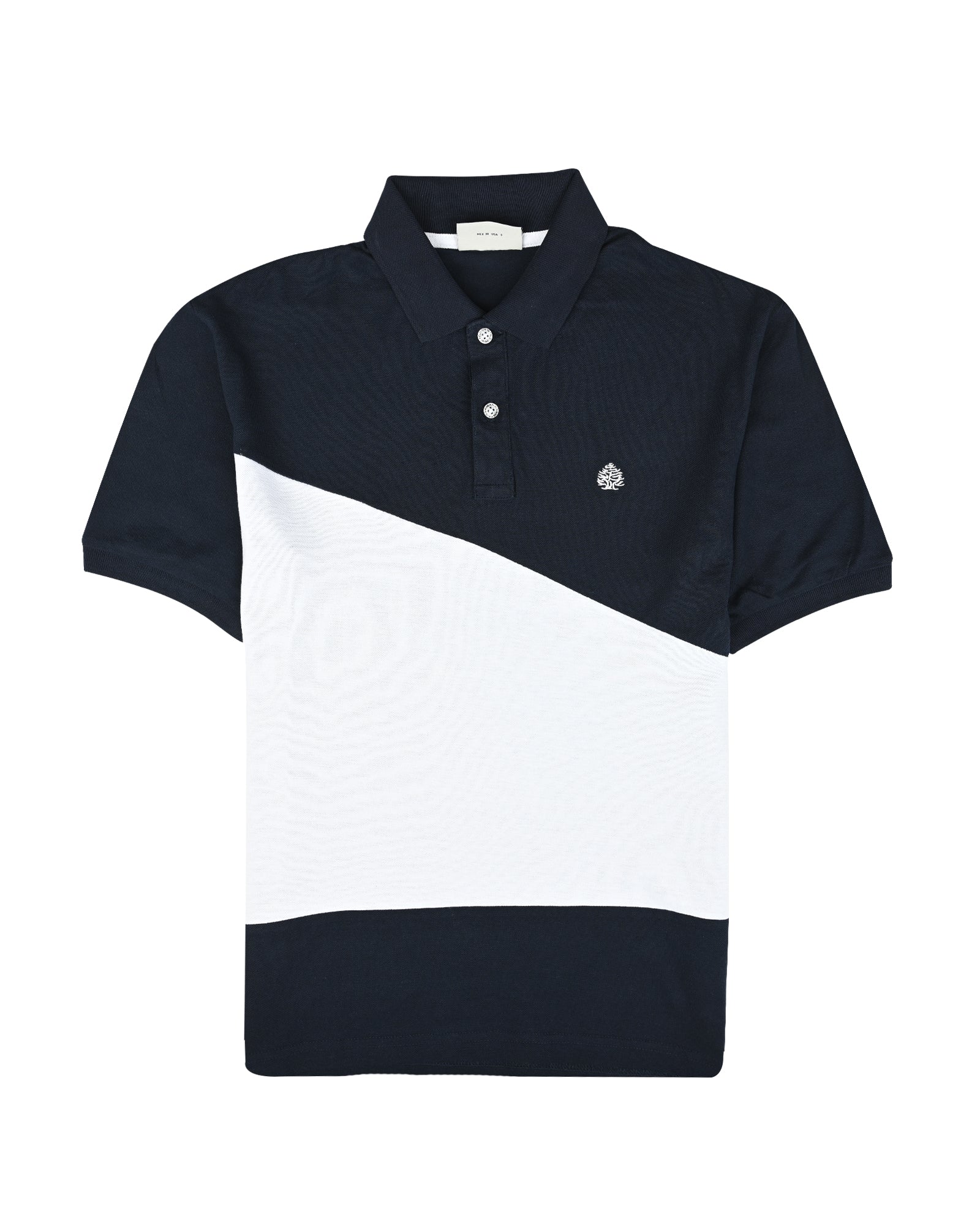 Men's Two Shades Polo Half Sleeve Slim Fit T-Shirt