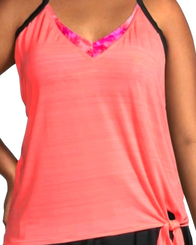 Women's Side Knot Tankini Top