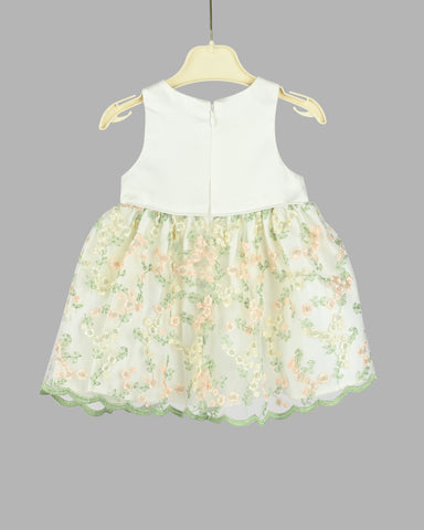 Girl floral party dress