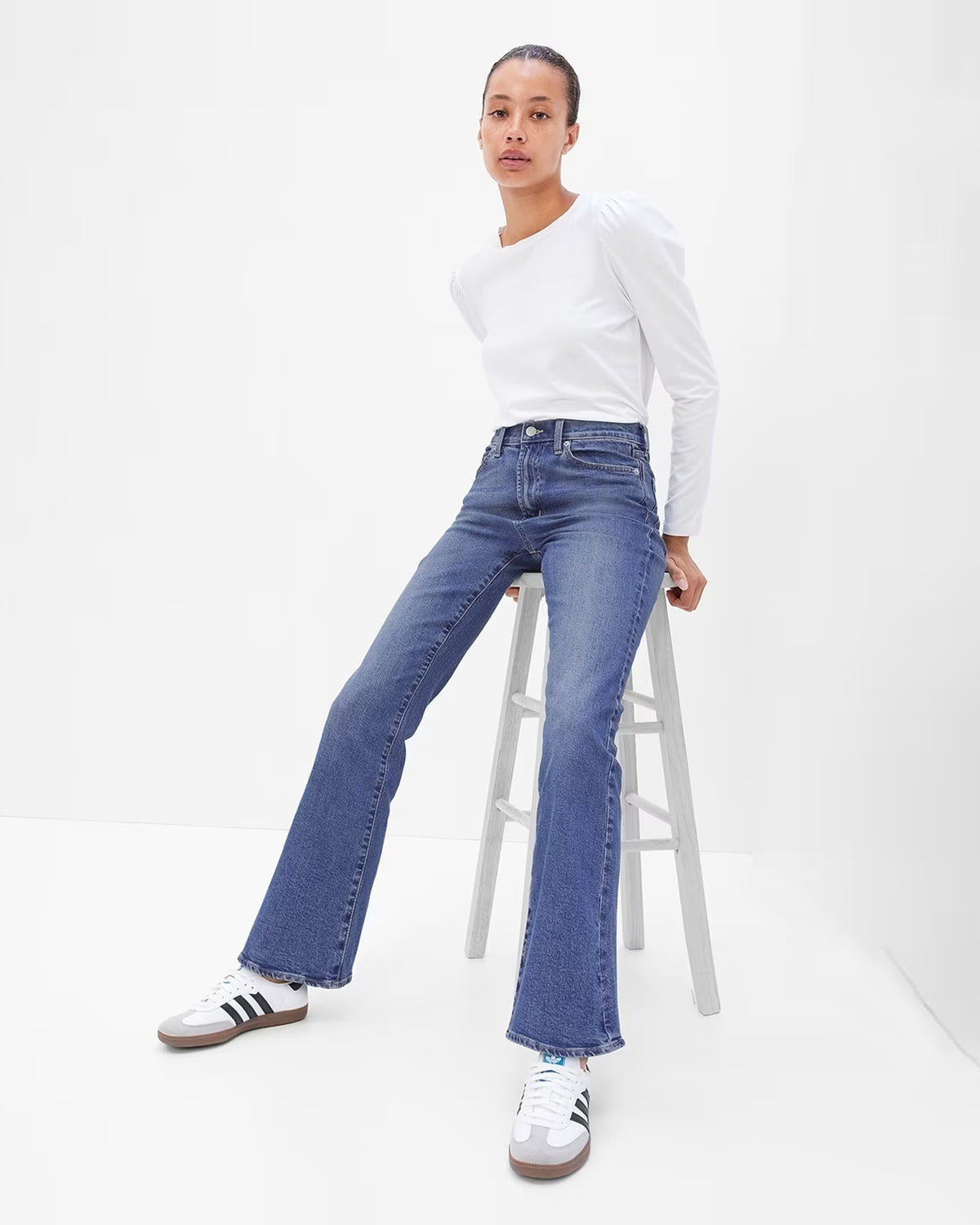 Women's Fade Denim Jeans