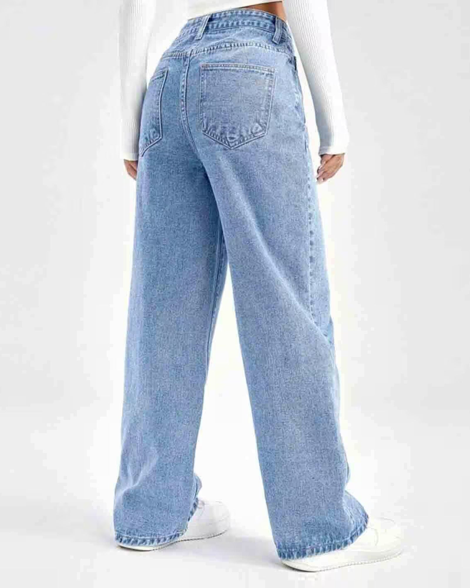 Women's Fade Denim Jeans