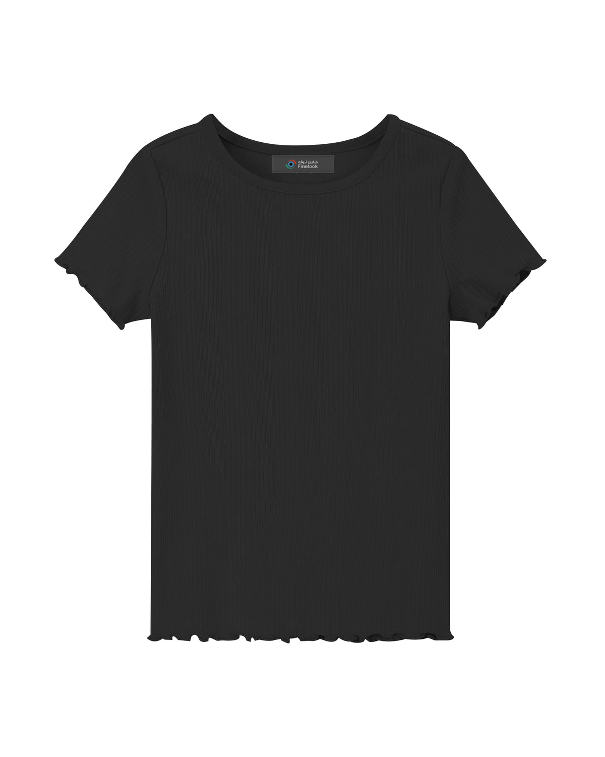 Girl's Short Sleeve Solid T-Shirt