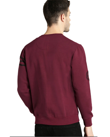Men's Printed Crew Neck Sweatshirt