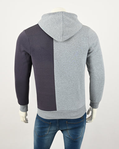 Men's Contrast Hoodie Sweatshirt with Pockets