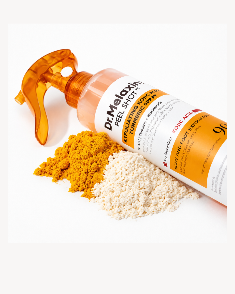 Dr. Melaxin Peel Shot Body and Foot Exfoliating Spray Kojic Acid & Turmeric 200 ml