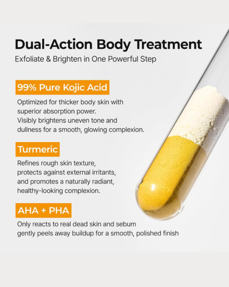 Dr. Melaxin Peel Shot Body and Foot Exfoliating Spray Kojic Acid & Turmeric 200 ml
