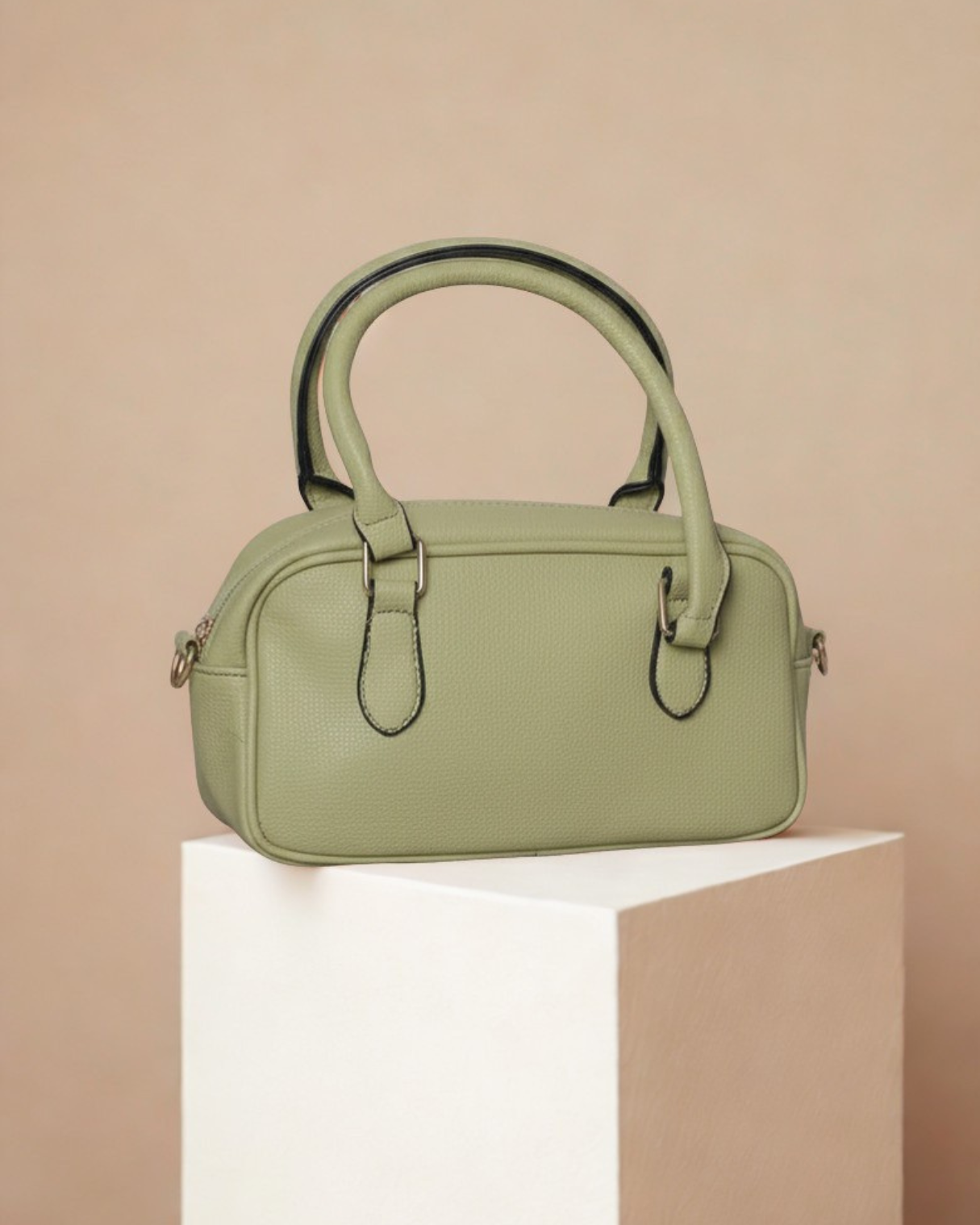 Elegant Chevron Quilted Top-Handle Handbag – Versatile Satchel Bag