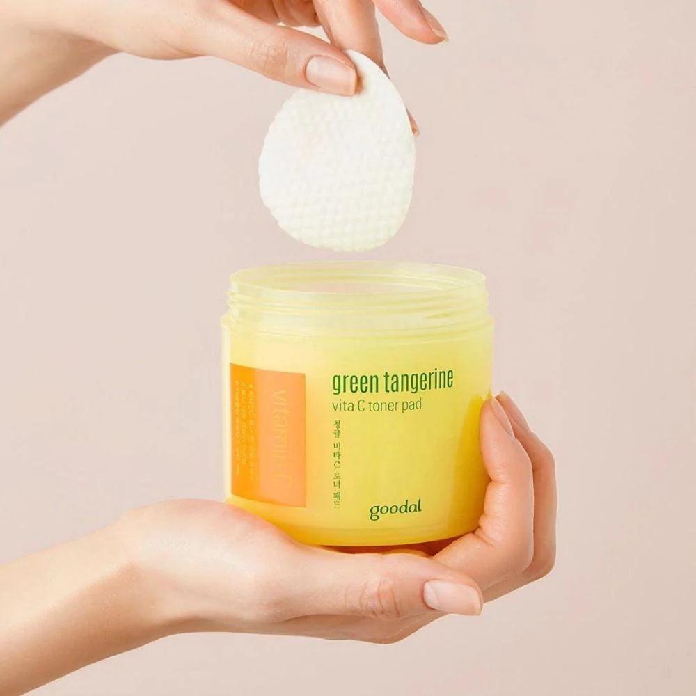 Green Tangerine Vita C Toner Pad (70 pads) - FineLook