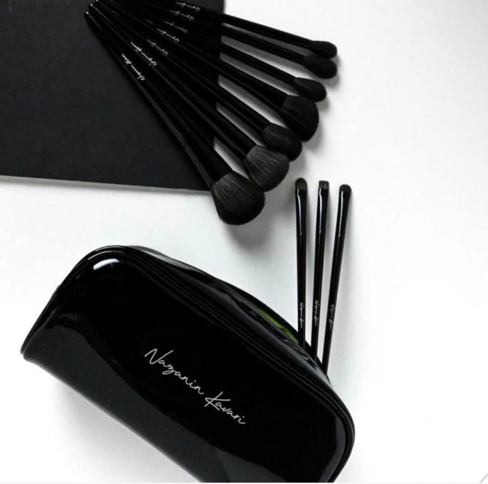 BH Cosmetics Nazanin Kavari Makeup Brush Set - 9 Pieces