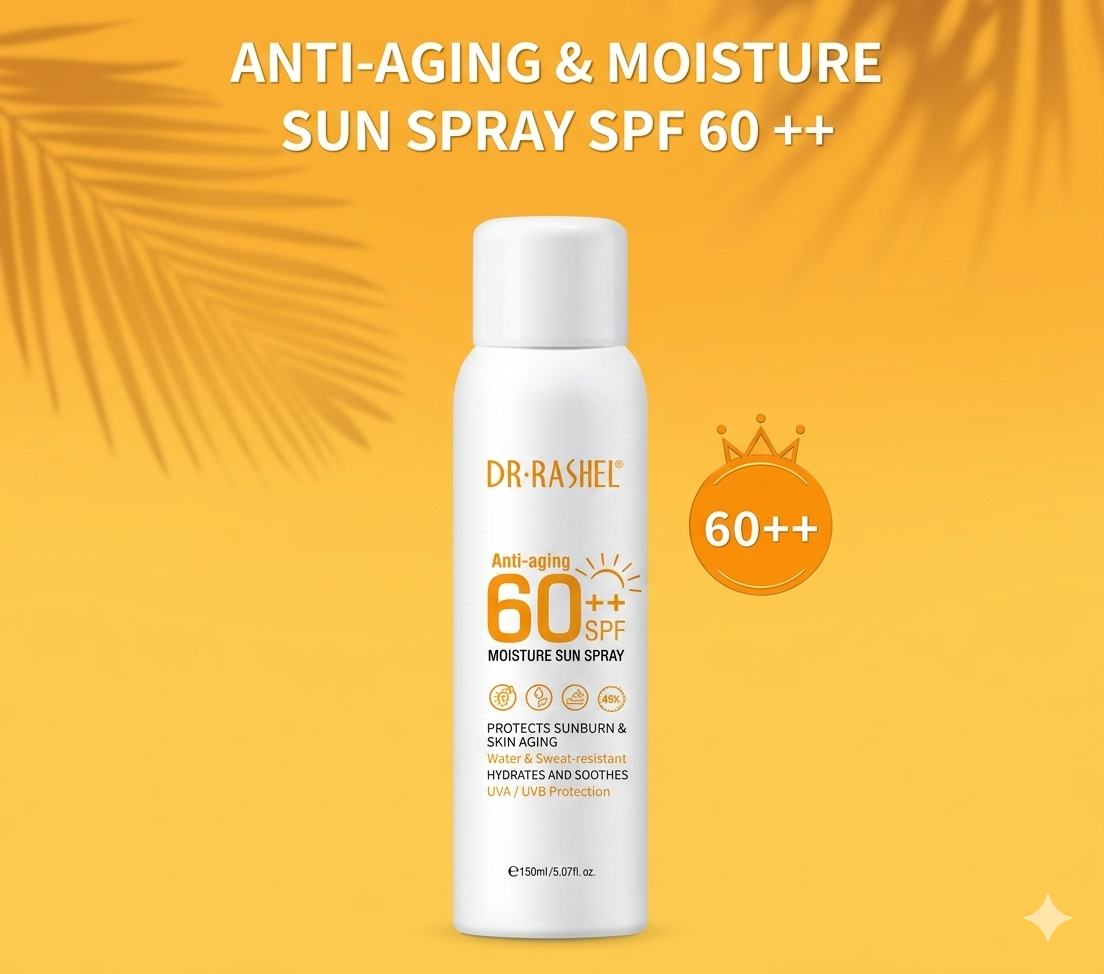 Dr. Rashel Anti-Aging Sunscreen Spray with SPF 60 (150 ml)