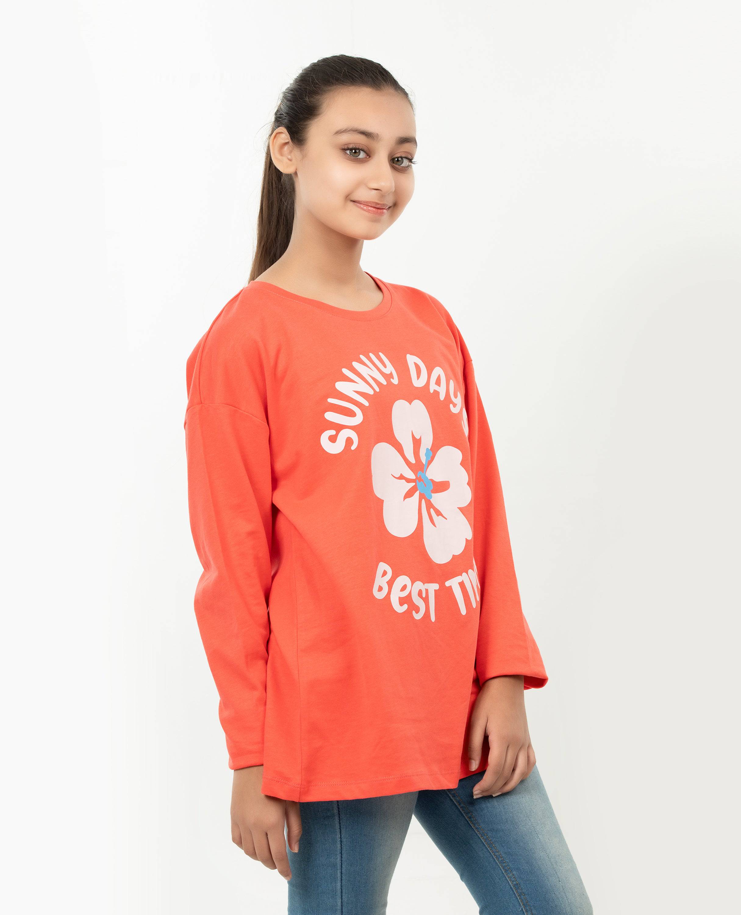 Girl's Sunny Day Shirt Finelook – FineLook - Main Image