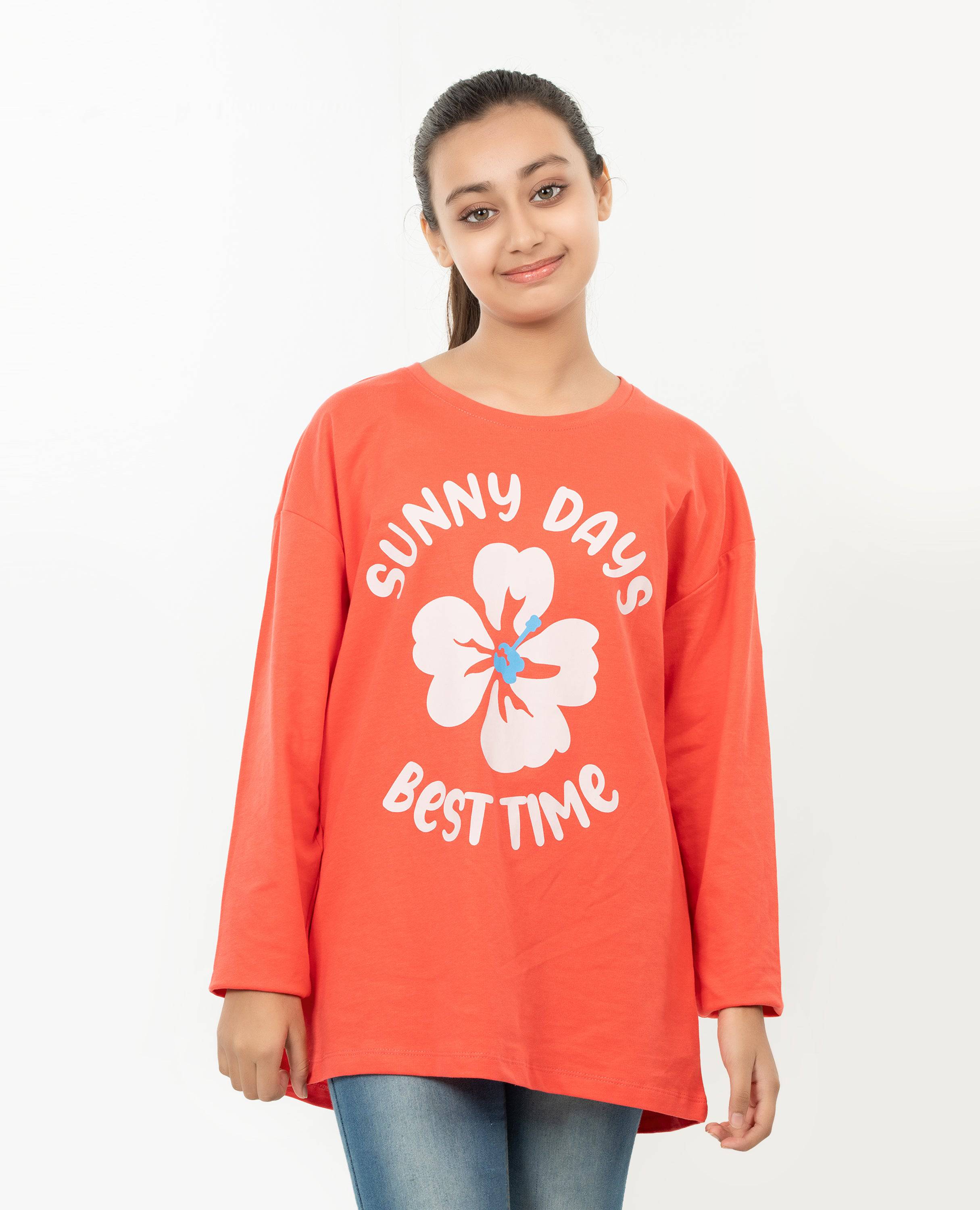 Girl's Sunny Day Shirt - Finelook.