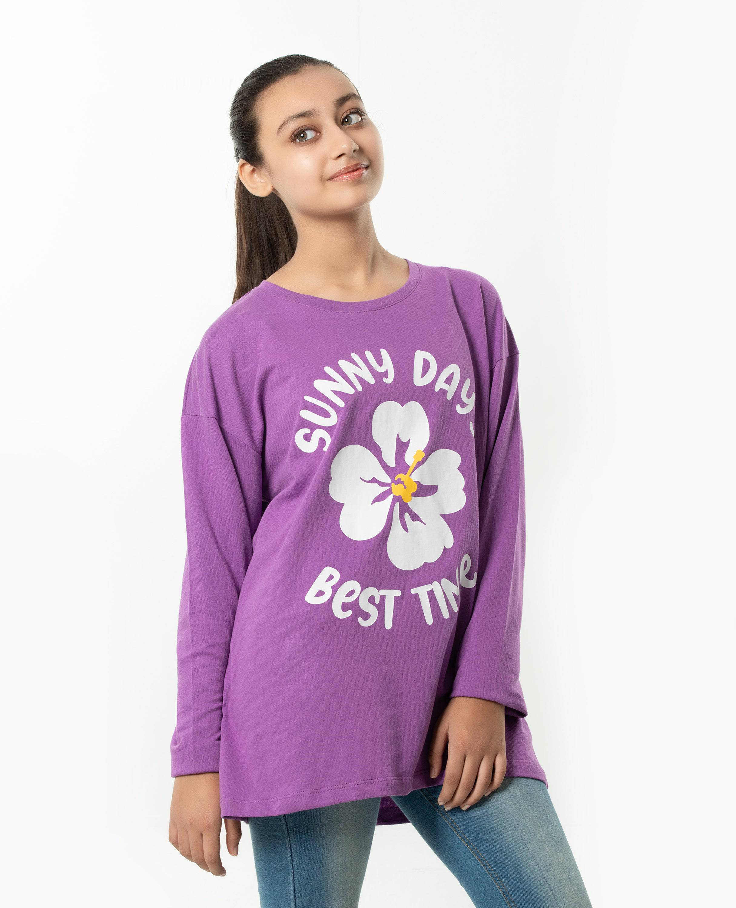 Girl's Sunny Day Shirt - Finelook.