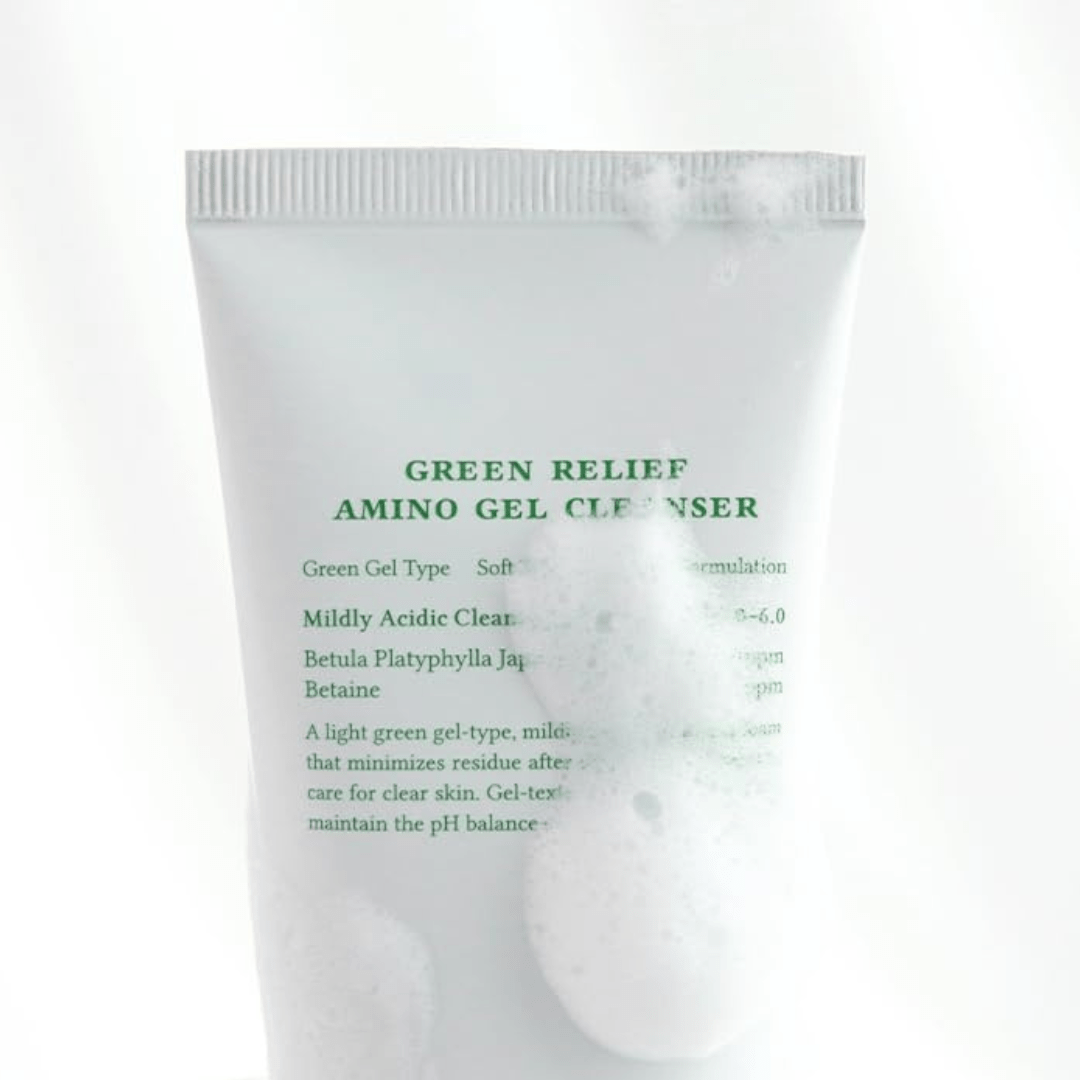 Green Relief Amino Gel Cleanser - 100 ml - FineLook