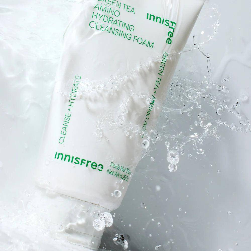 Green Tea Amino Cleansing Foam - 150g - FineLook