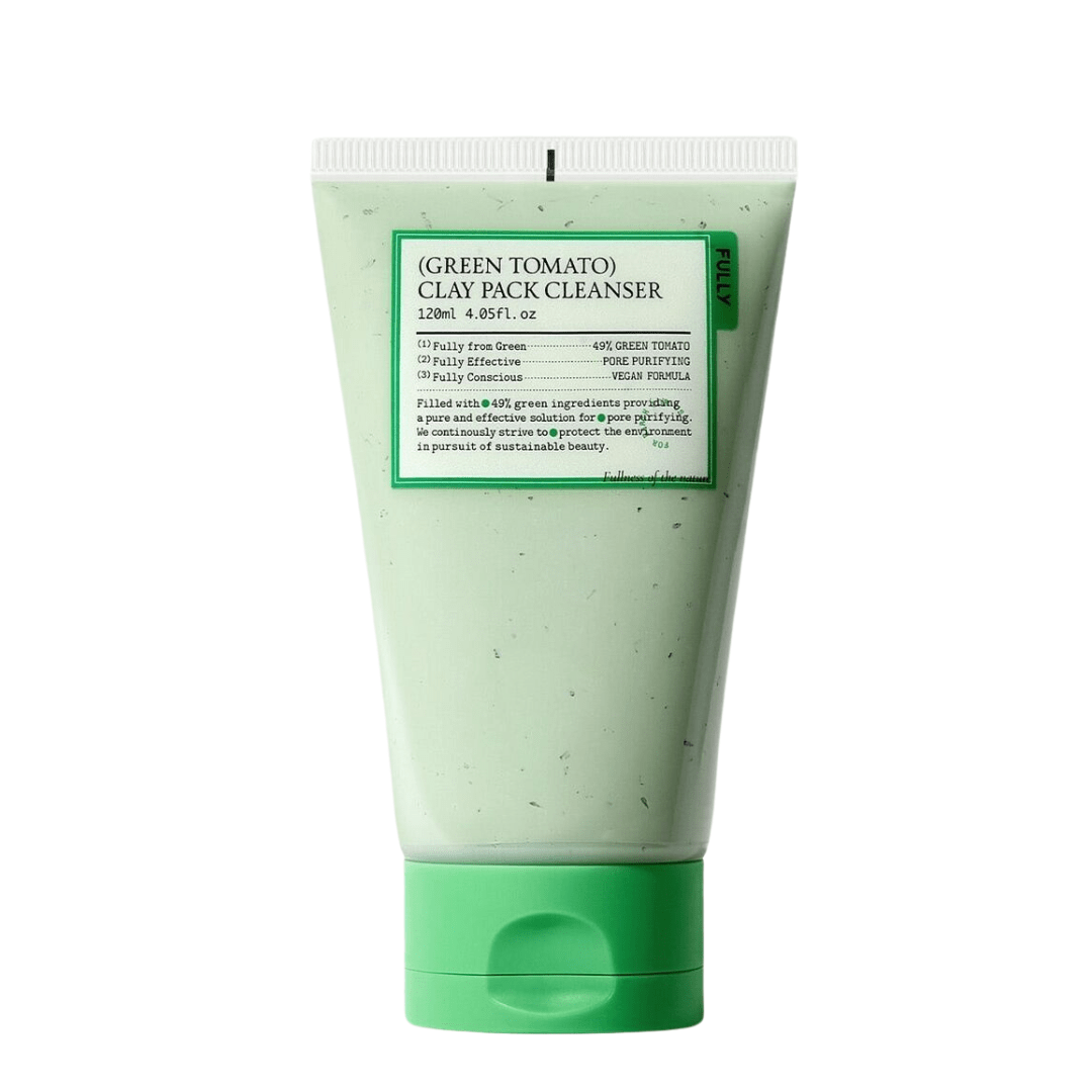 Green Tomato Clay Pack Cleanser - 120 ml - FineLook