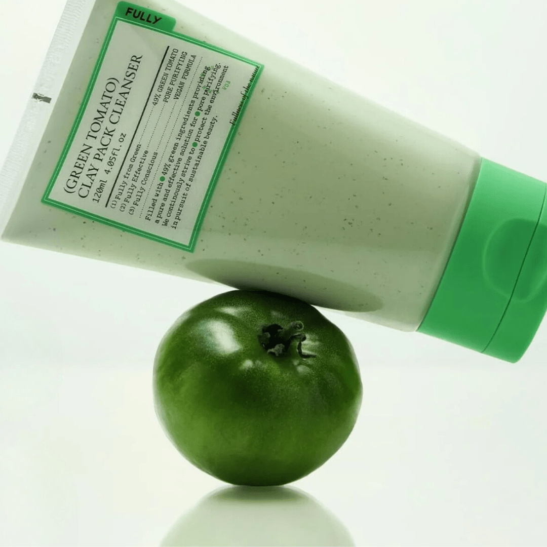 Green Tomato Clay Pack Cleanser - 120 ml - FineLook