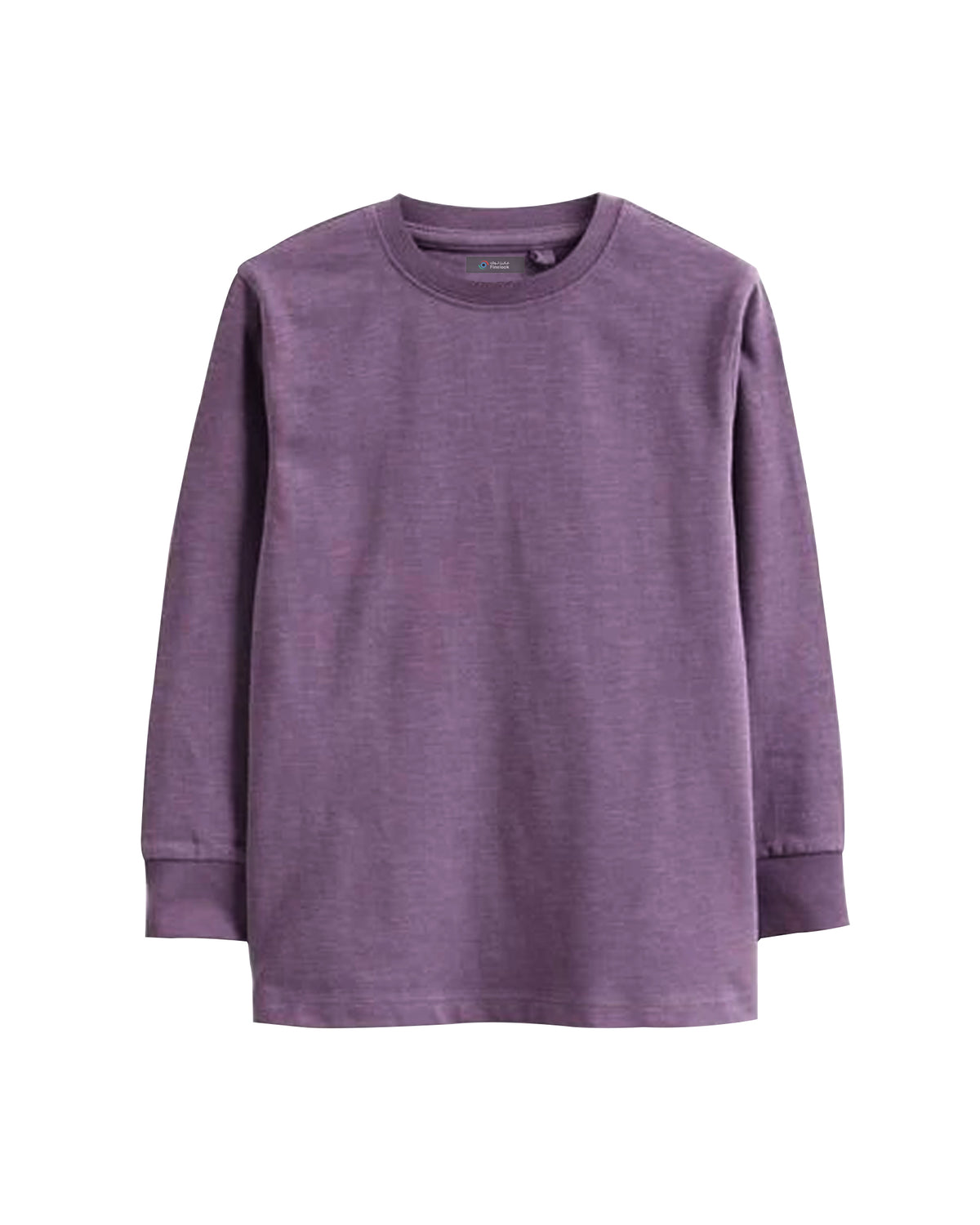 Boys Solid Long Sleeve T-Shirt