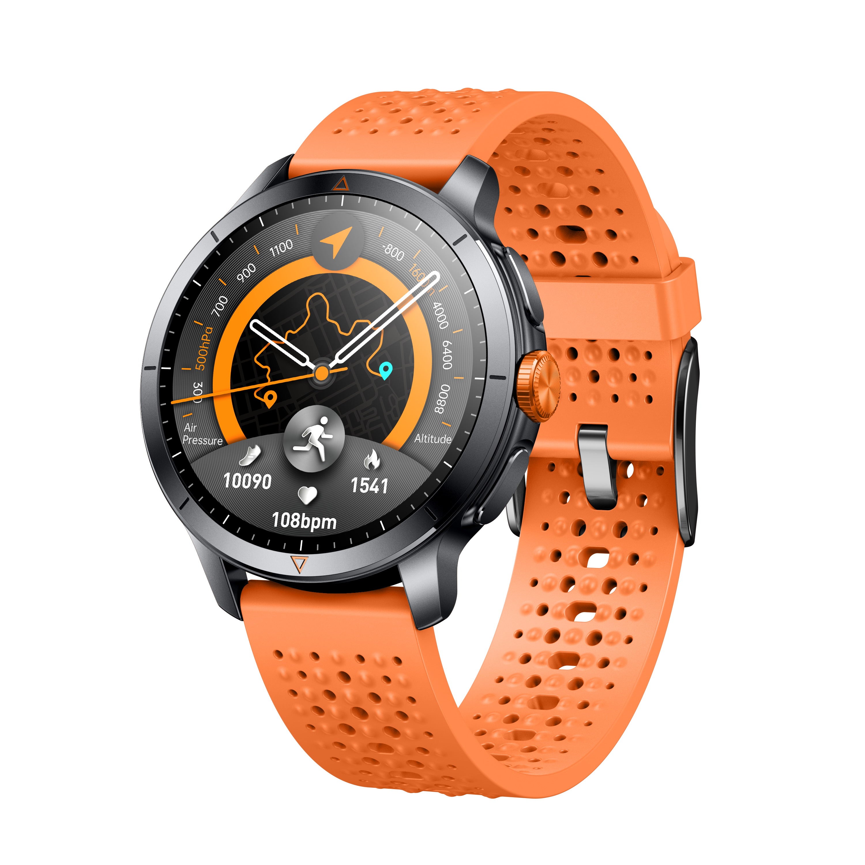 Round AMOLED Smartwatch  | Waterproof  | Android / IOS | 5ATM | E-SIM | 480×480 Display