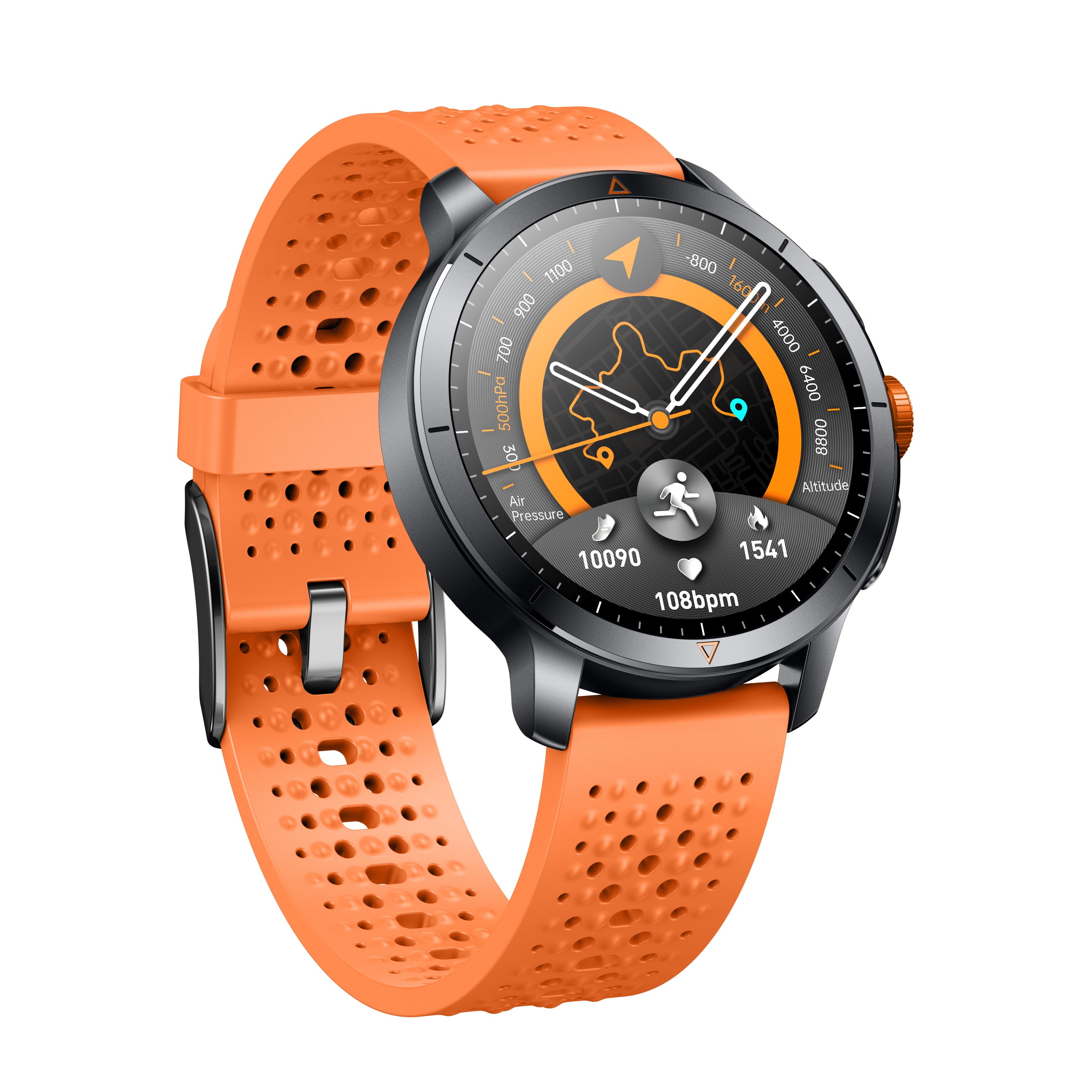 Round AMOLED Smartwatch  | Waterproof  | Android / IOS | 5ATM | E-SIM | 480×480 Display
