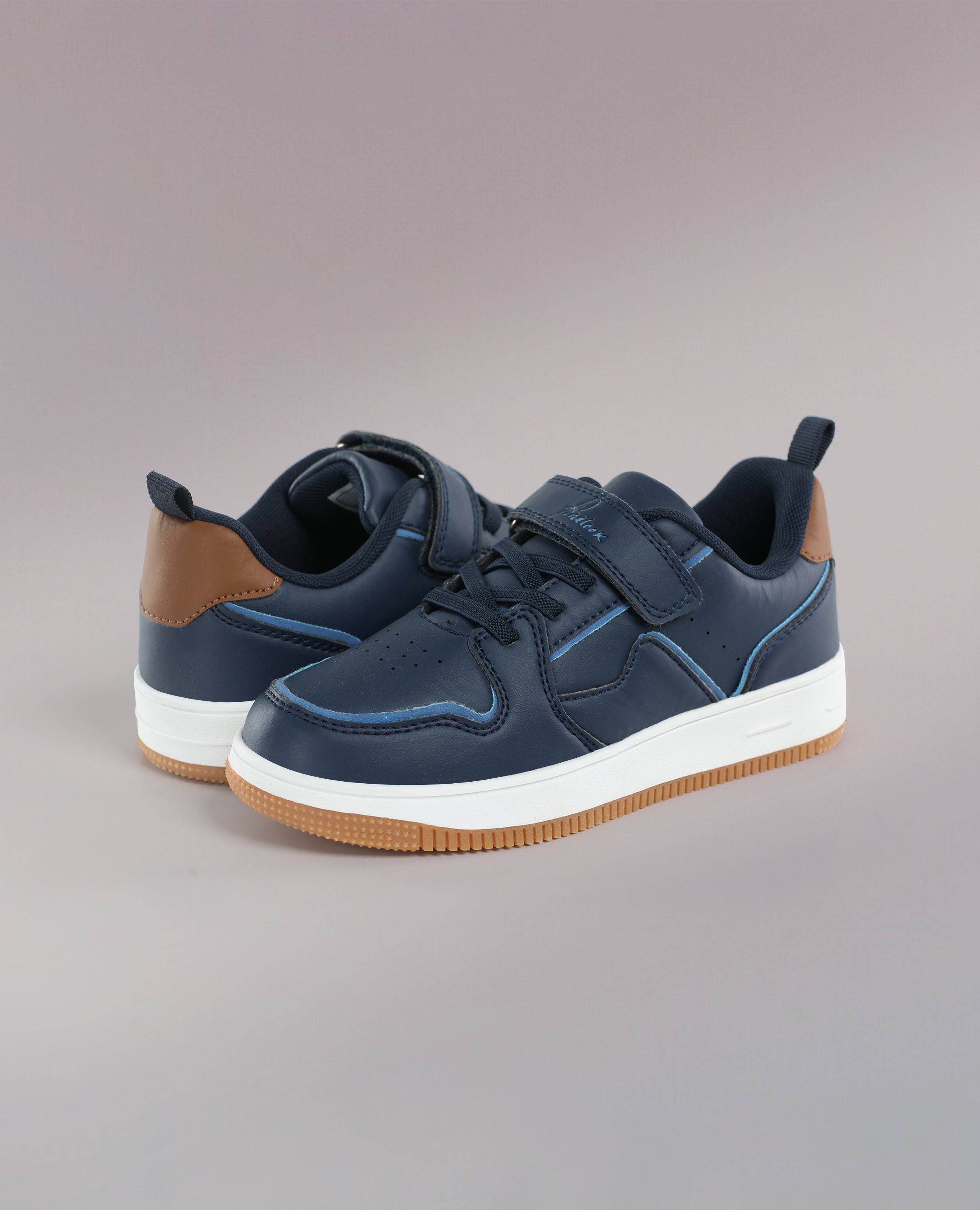 Kids Stylish Shoes for Occasions Blue color front picture 