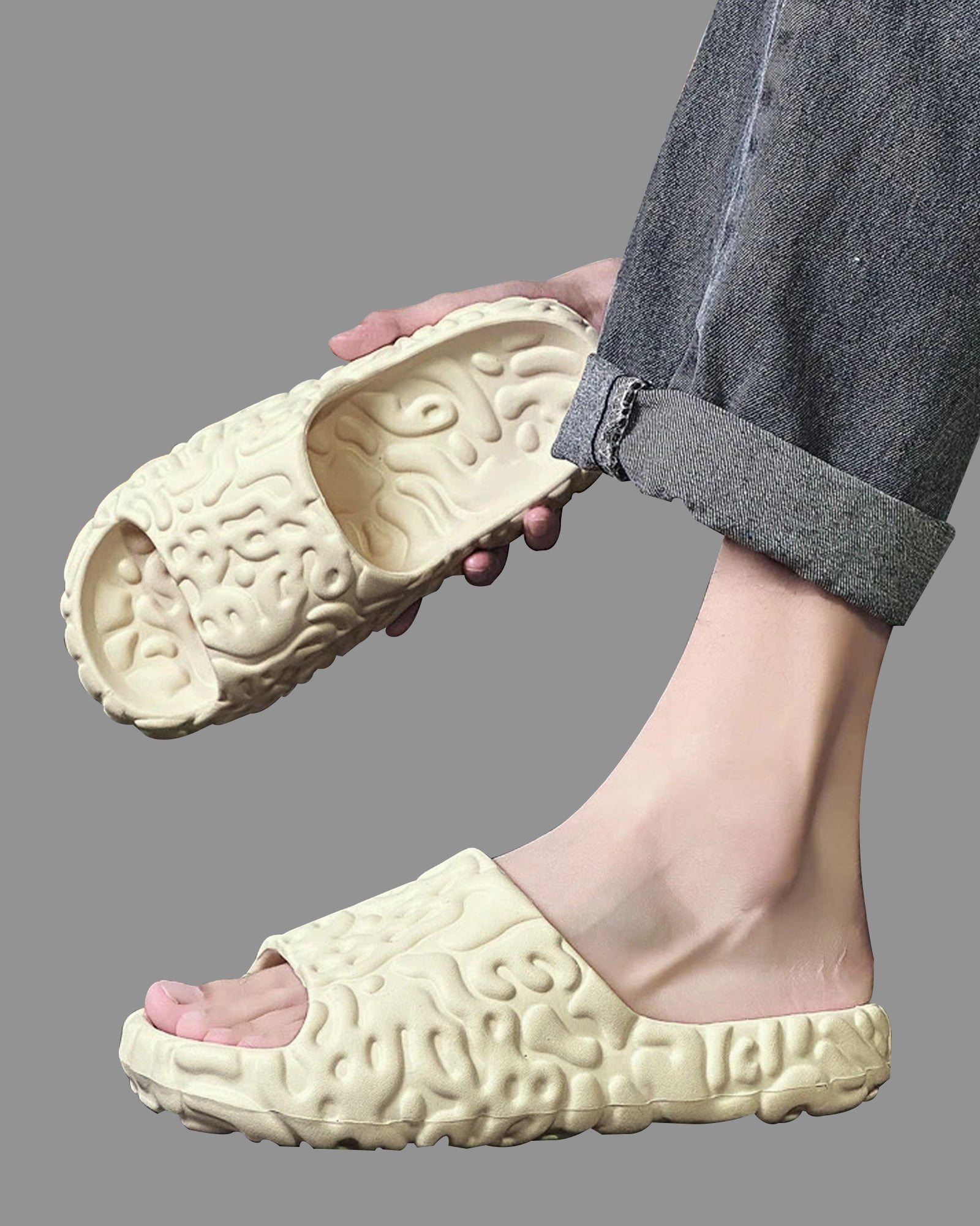 Men's Solid Slipper