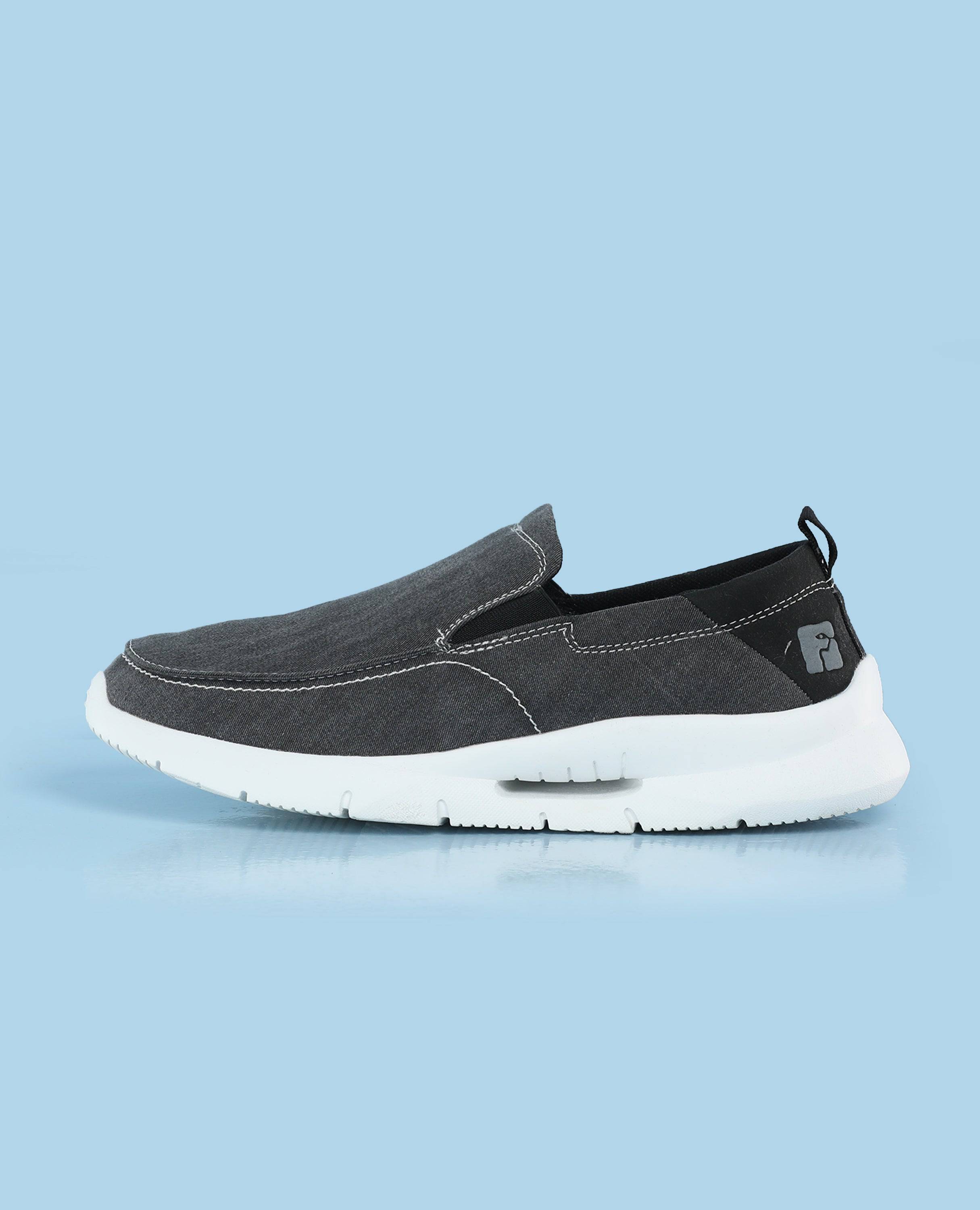 Men Casual Slip On Shoes finelook black color single left shoe picture