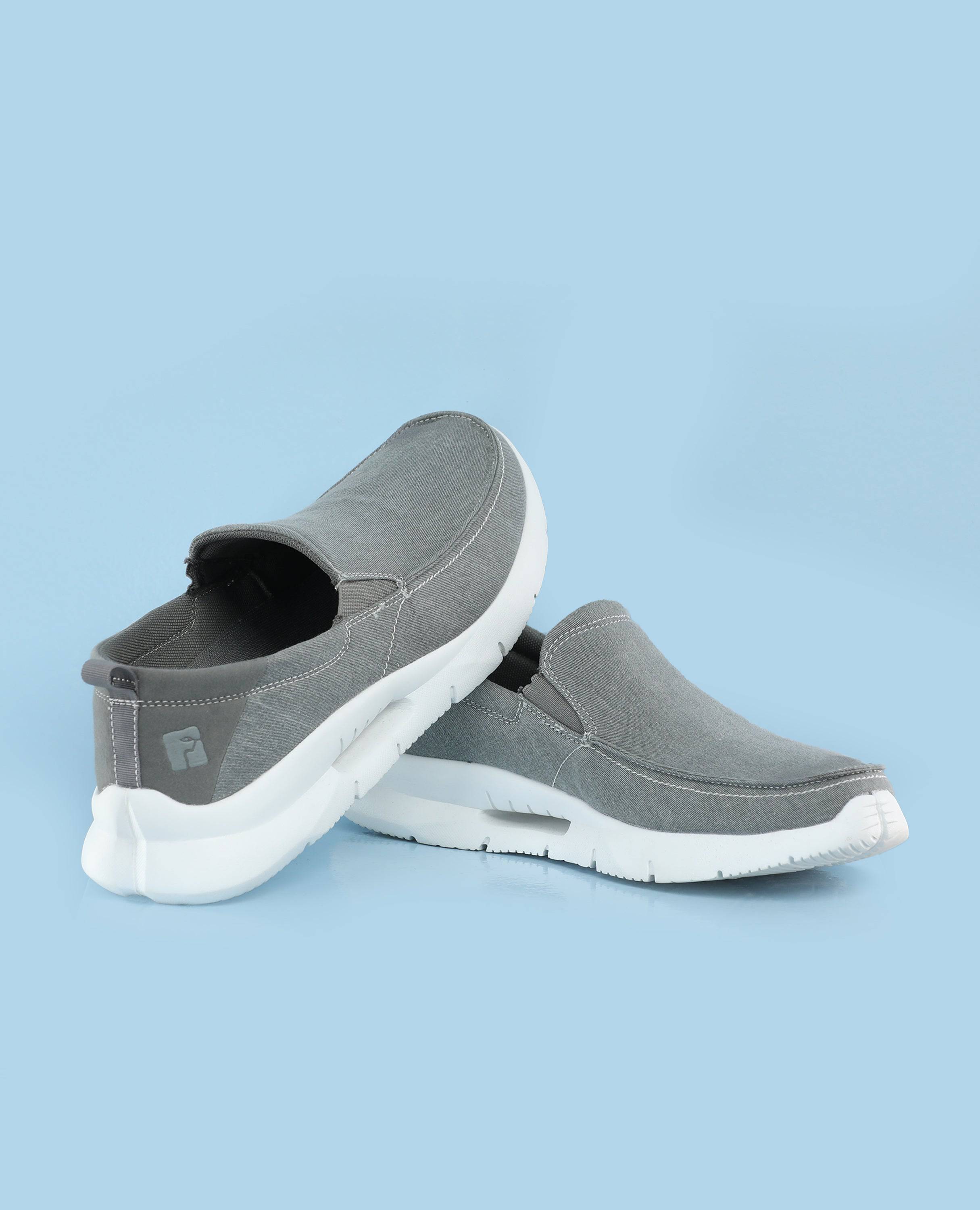 Men_Casual_Slip_On_Shoes_finelook_light_grey_color_front side picture