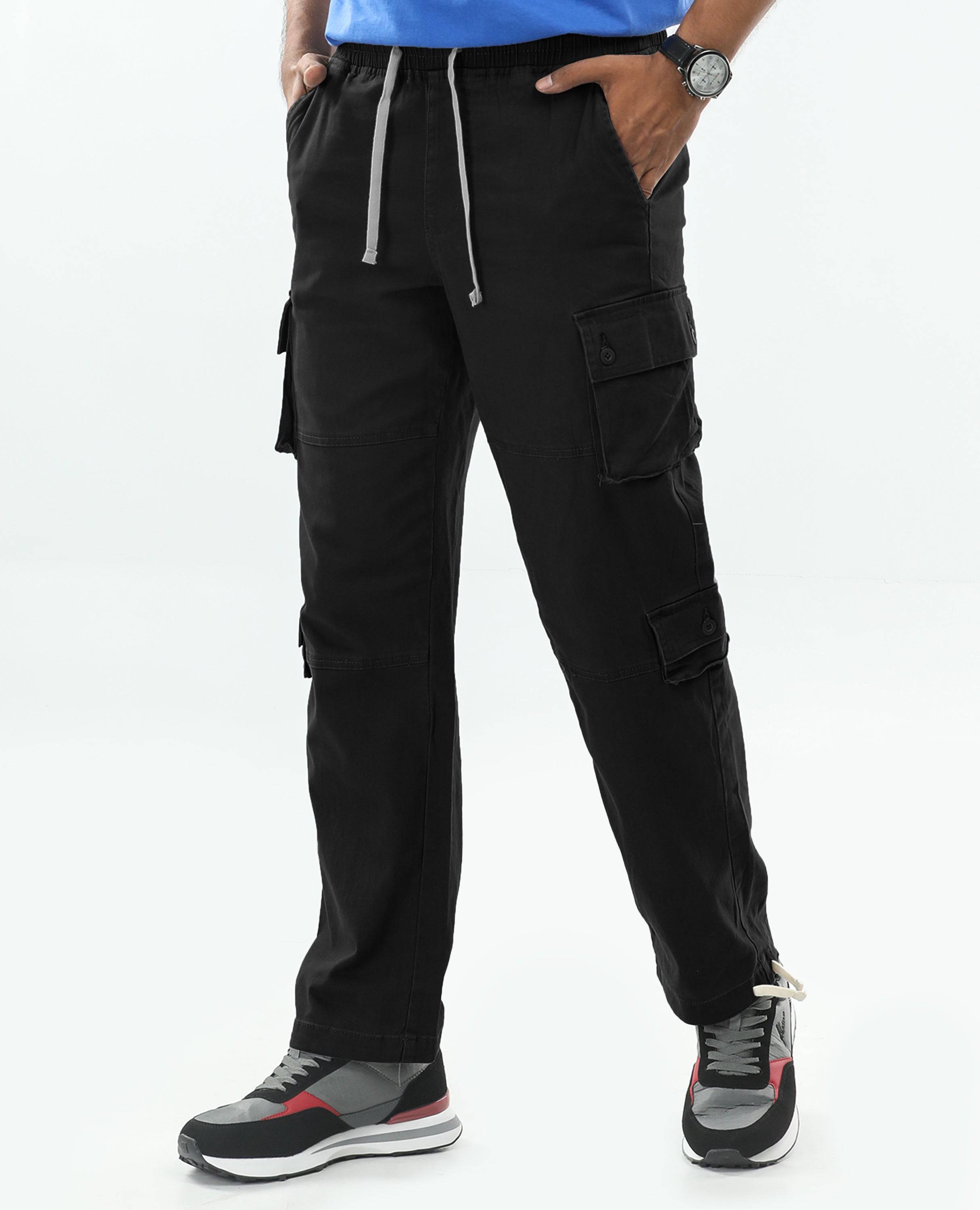 Men_s_Cargo_Pants_FineLook_-_Stylish_Comfortable_Functional_black color_right side picture