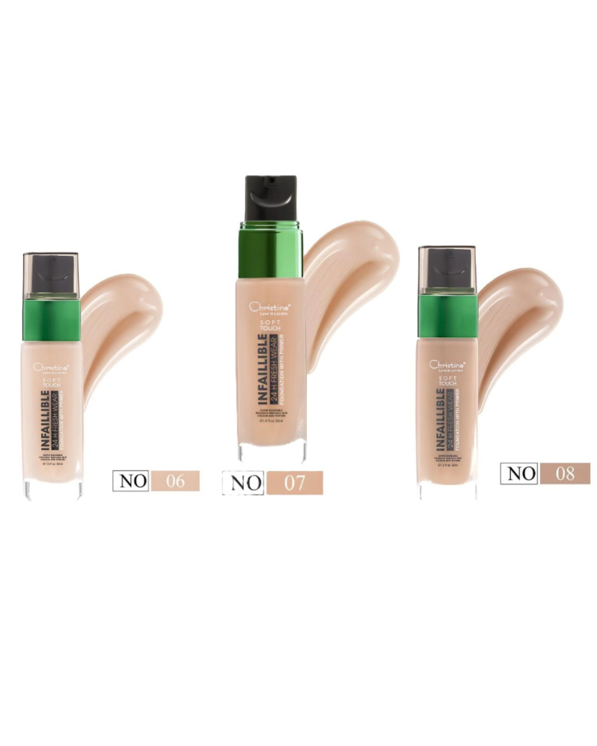 Christine Soft Touch Full Coverage Foundation