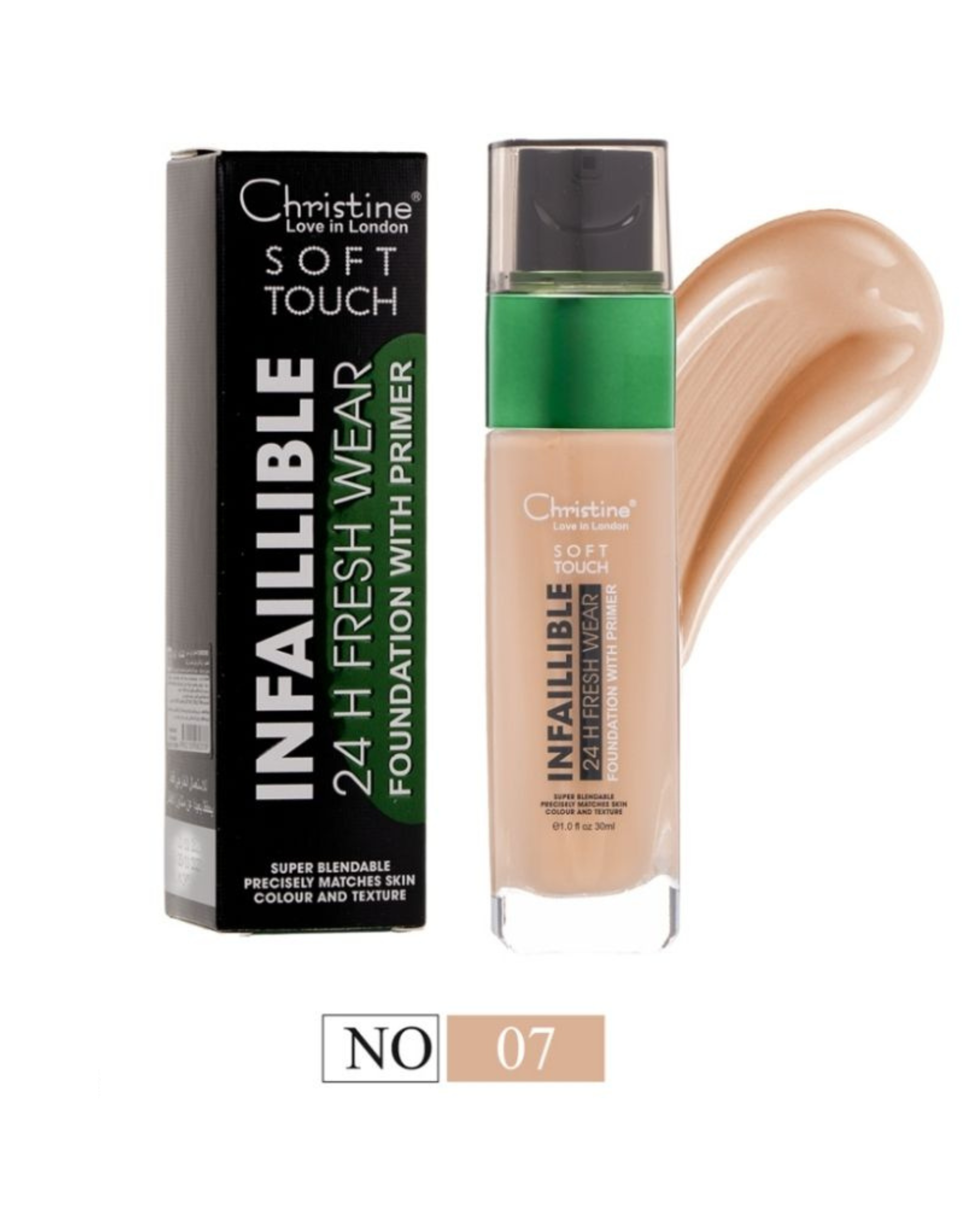 Christine Soft Touch Full Coverage Foundation